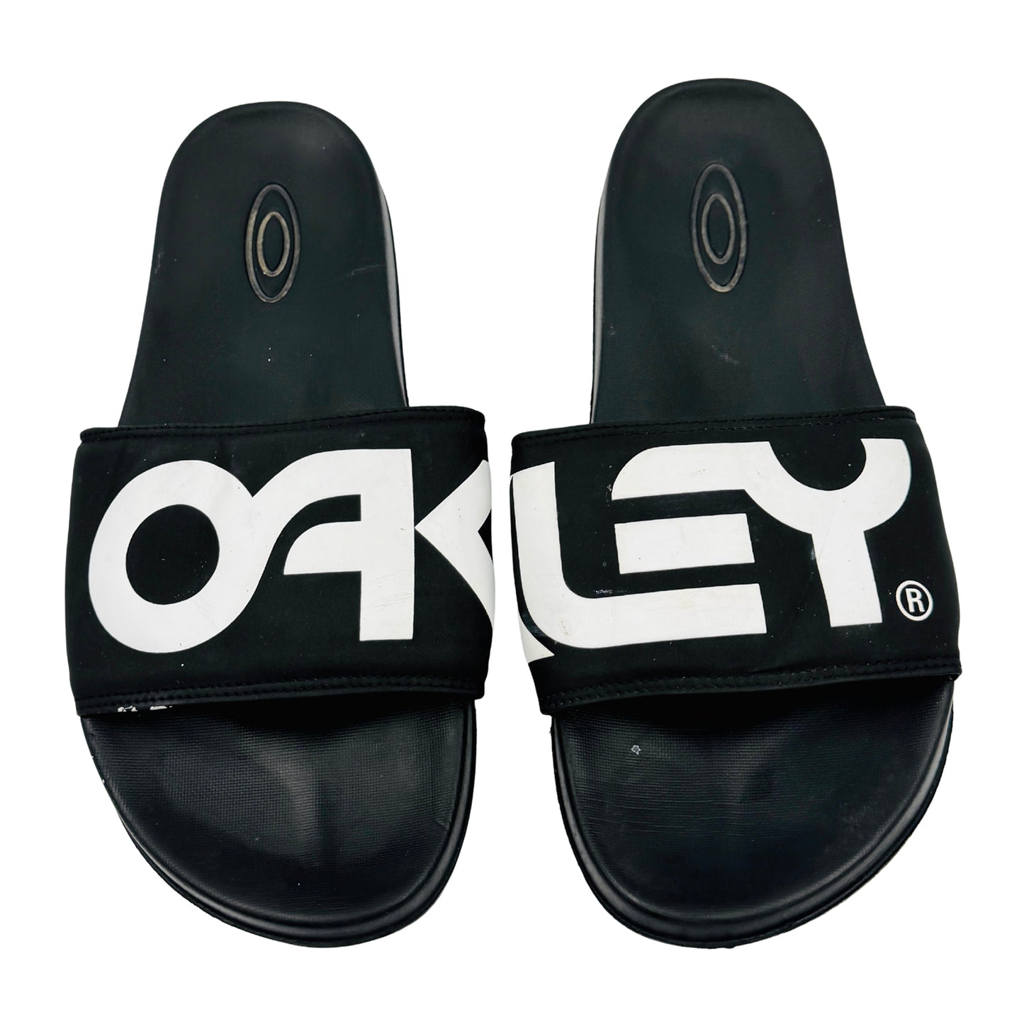 Oakley Men's B1B 2.0 Black Slides (Size 44)