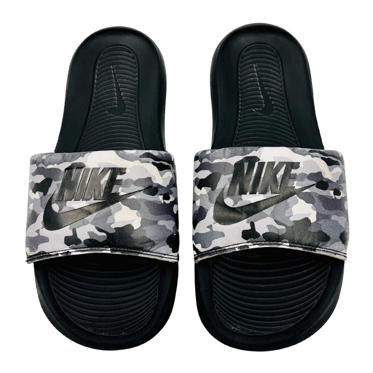 Nike Victori One Camo Print Slides (Size 42.5) - CN9678-001