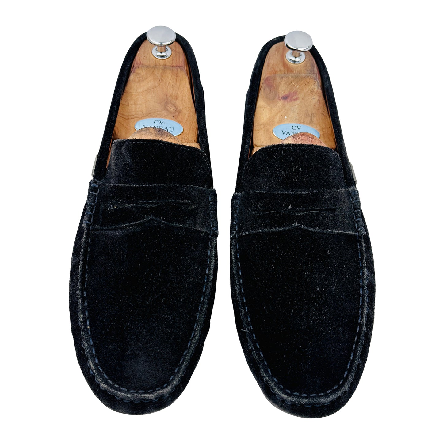 Tommy Hilfigure Suede Penny Loafers (Size 44) - FM0FM01168