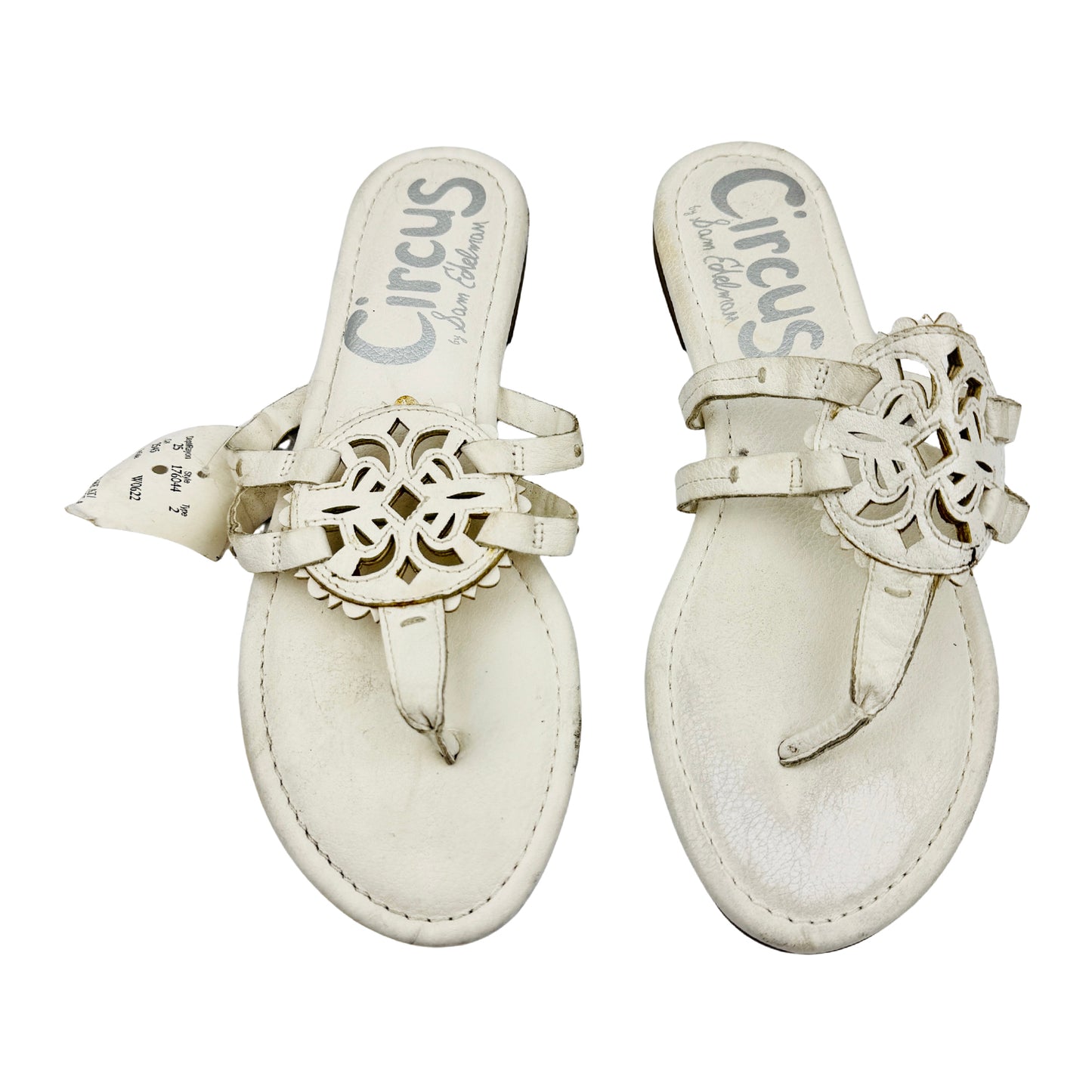 Circus NY Canyon Medallion White Slippers (Size 36.5)