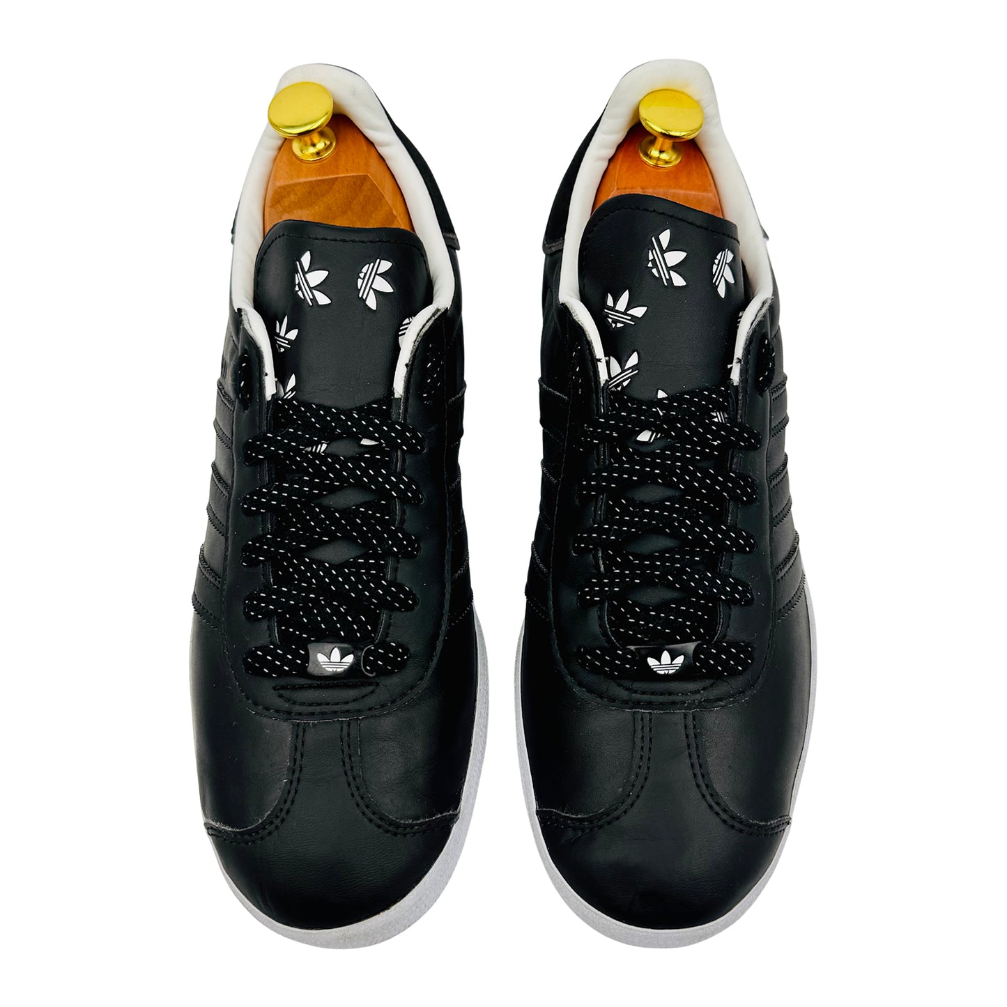 Adidas Gazelle Core Black Sneakers (Size 42) - H02898