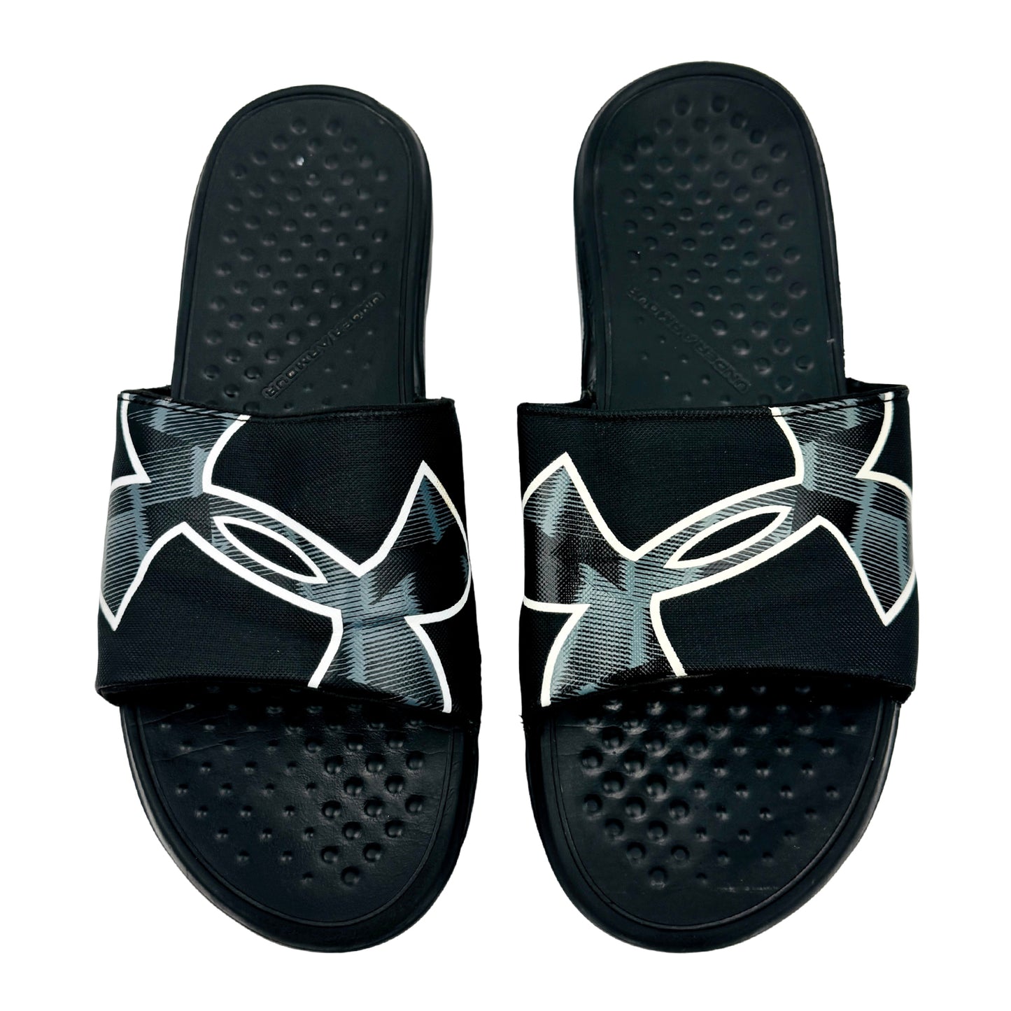 Under Armour Men's Black EVA Slides (Size 46)