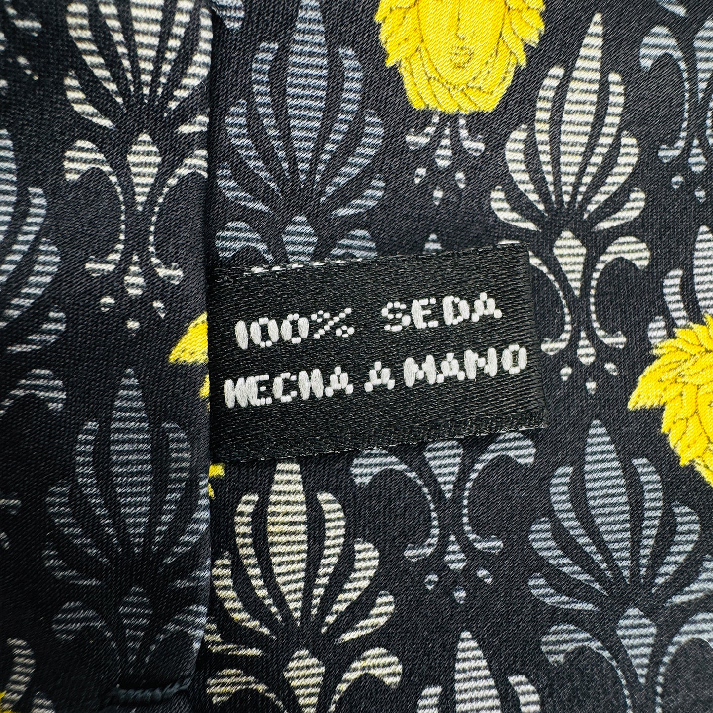 Versace Black 'Medusa Head Motifs' Silk Tie (Size Regular)