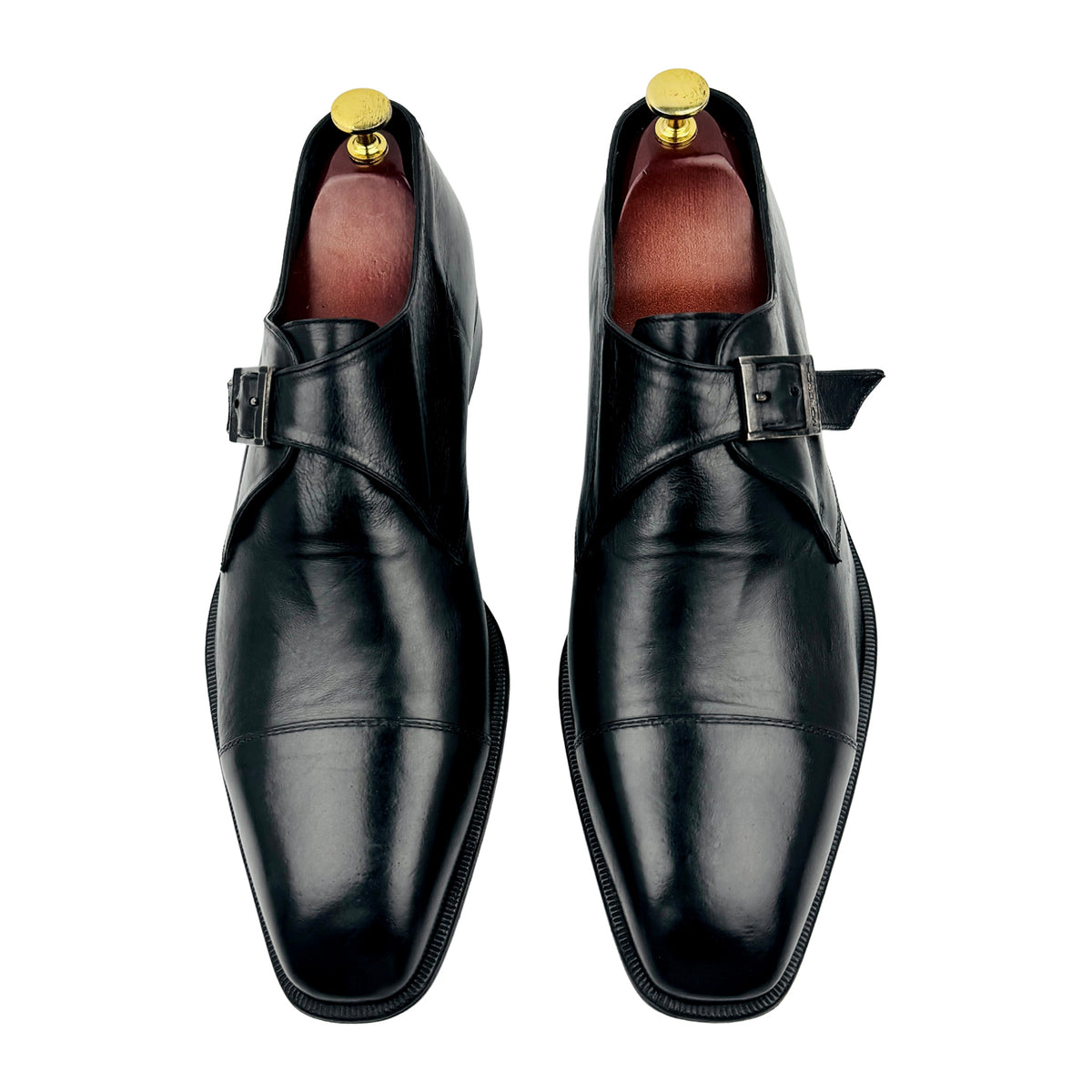 Moreschi Single Monk Strap Cap-Toe Shoes (Size 44/44.5)