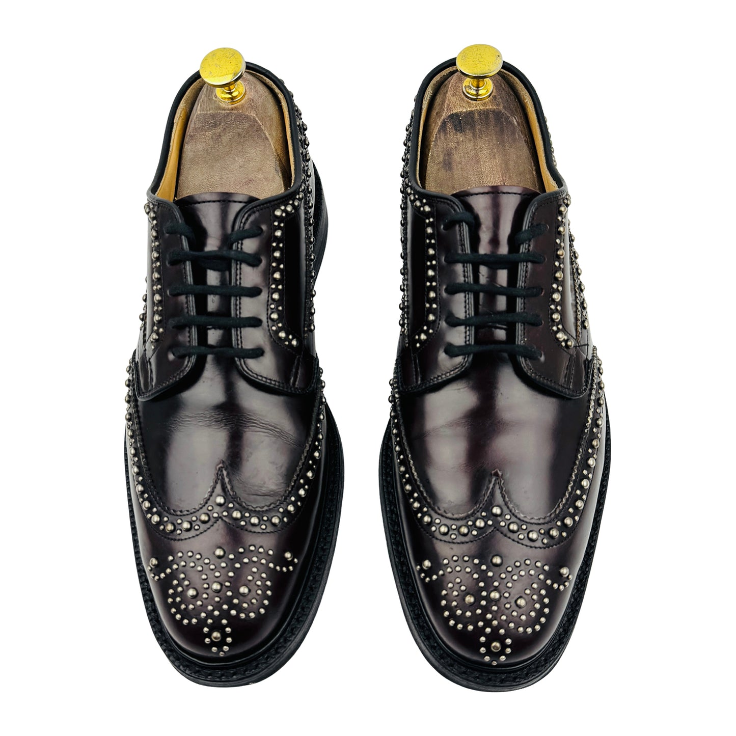 Church's Grafton Met Studded Brogue Shoes (Size 42)