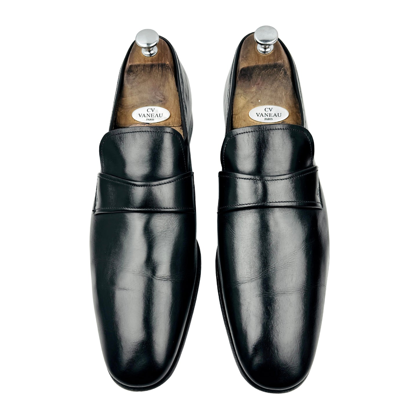 Salvatore Ferragamo Men’s Leather Penny Loafers (Size 45.5/46)