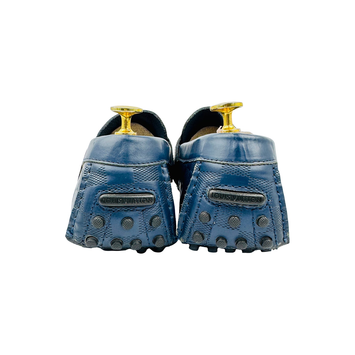 Louis Vuitton Men's Hockenheim Blue Loafers (Size 42)