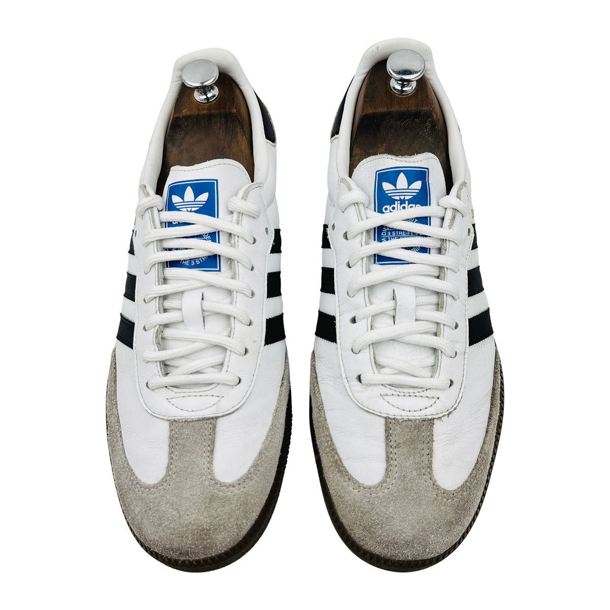 Adidas Samba OG 'Black White' Sneakers (Size 45.5) - B75806