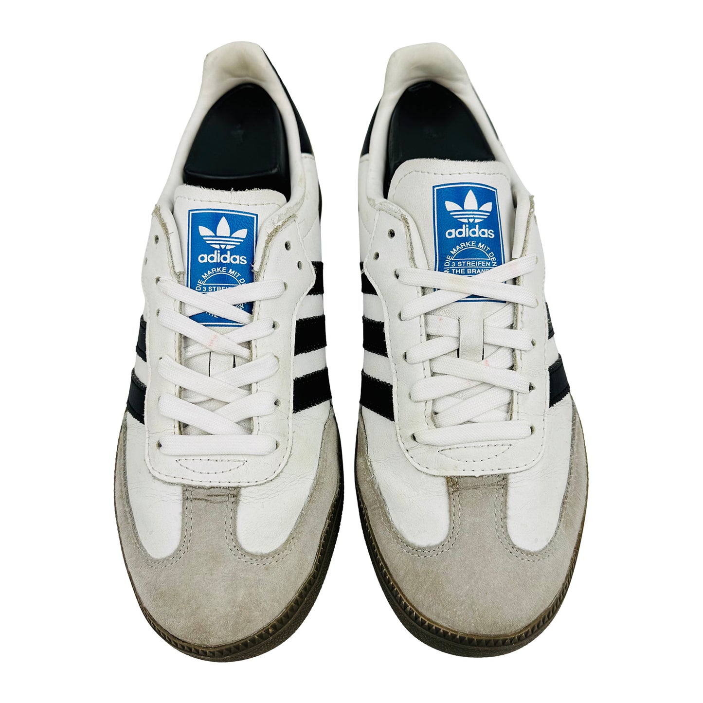 Adidas Samba OG 'Cloud White' Sneakers (Size 39.5) - B75806