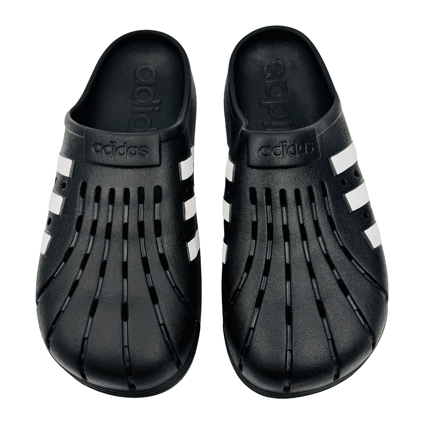 Adidas Adilette Core Black EVA Clogs (Size 43/43.5) - GZ5886