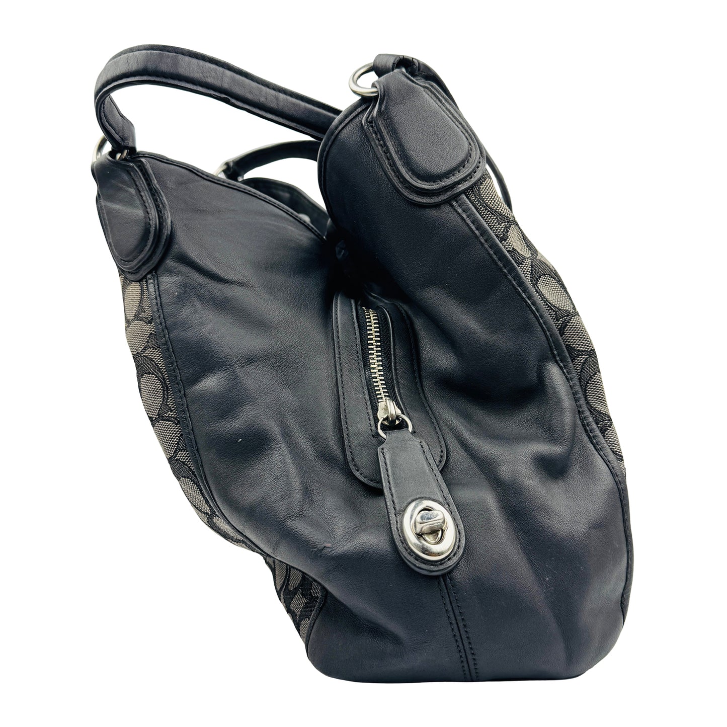 Coach Edie 31 Signature Jacquard Shoulder Bag
