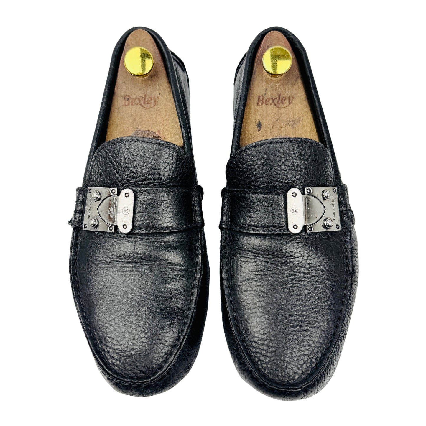 Louis Vuitton Racetrack Black Driving Loafers (Size 42)