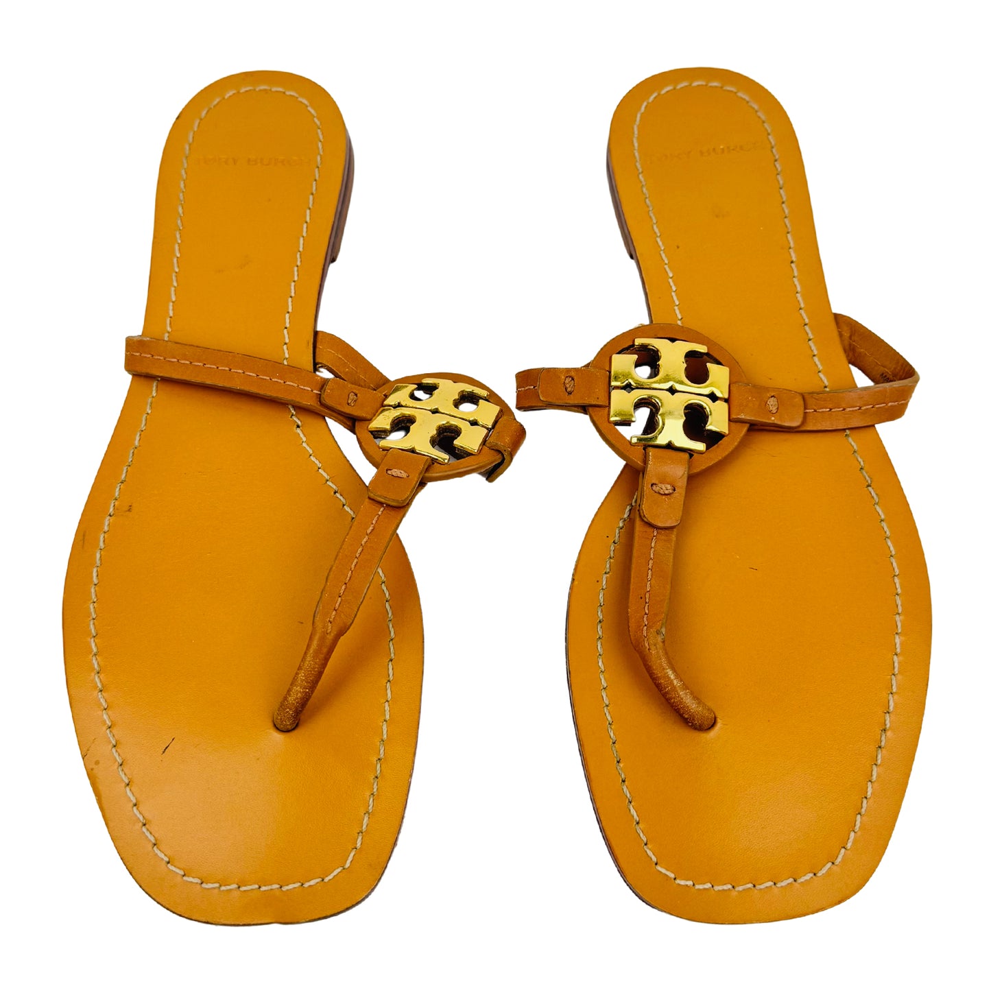 Tory Burch Women's Miller Brown Slippers (Size 37.5)