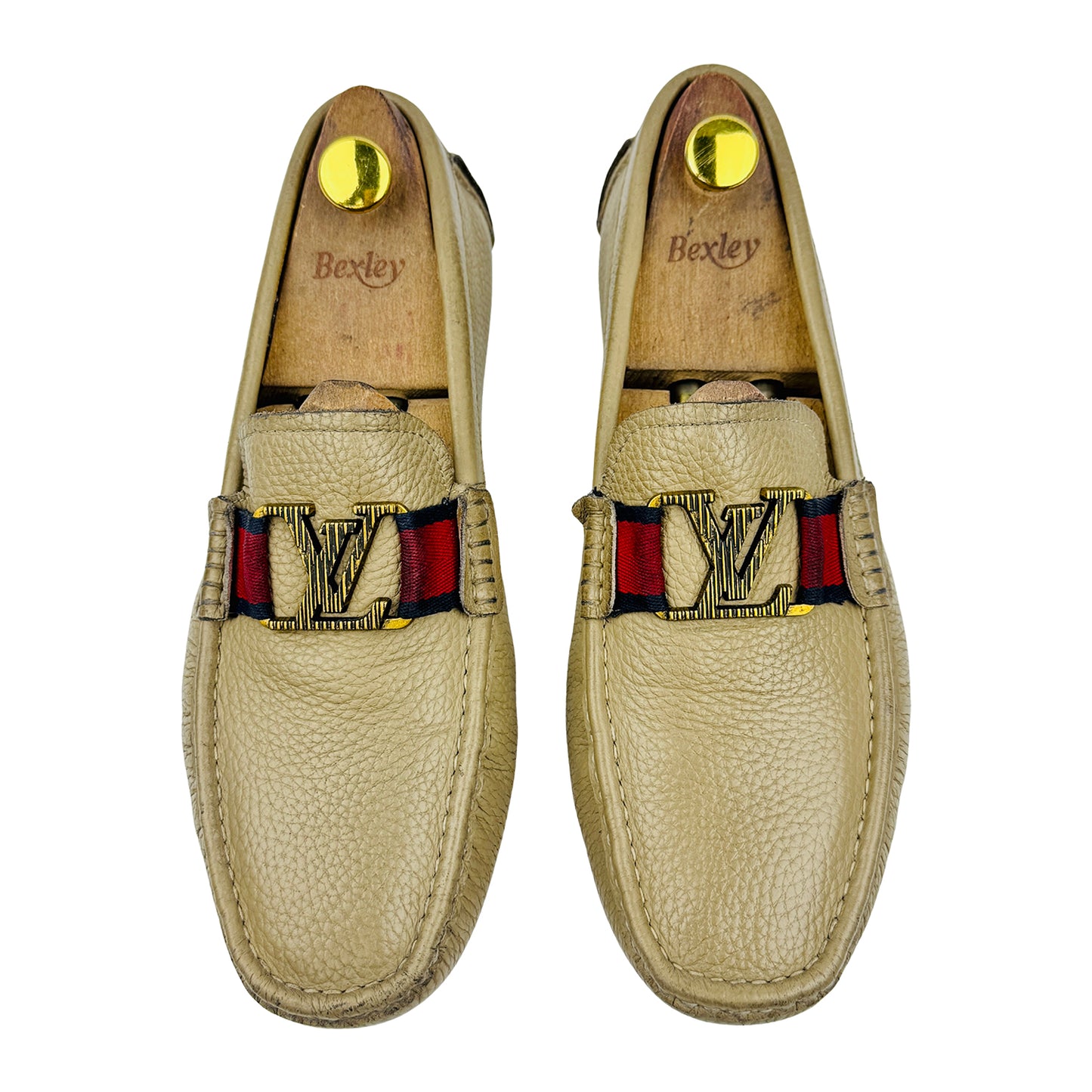 Louis Vuitton Men's Monte Carlo Tan Loafers (Size 42.5/43)
