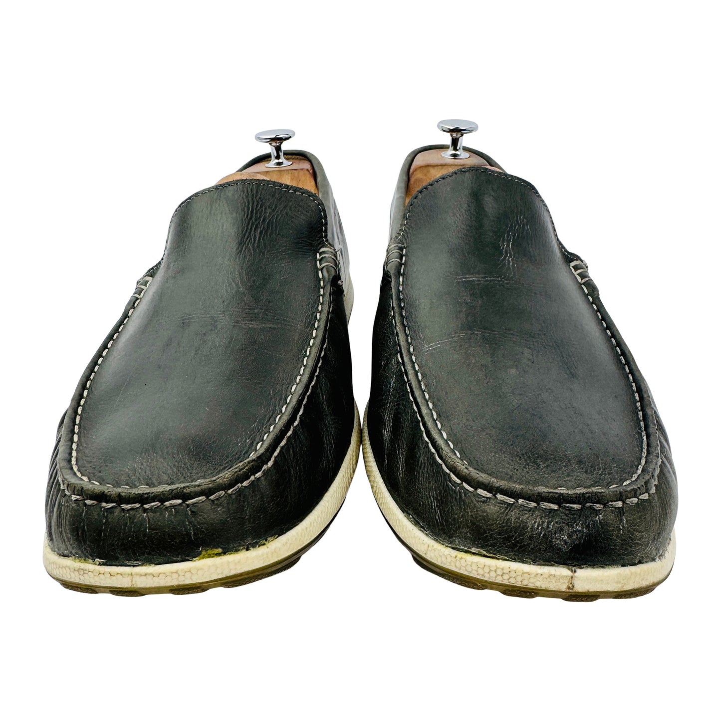 ECCO Reciprico Black Shoes (Size 45) - 66040401532