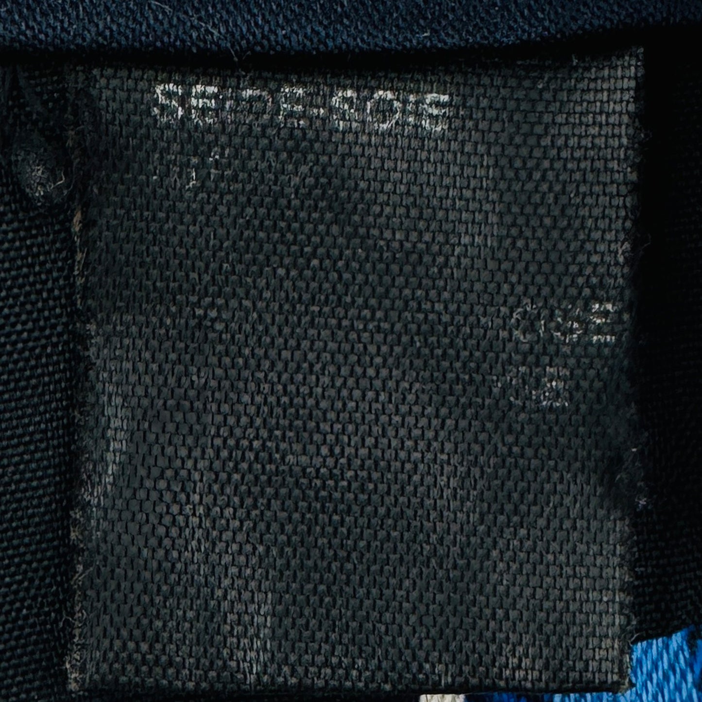 Hugo Boss Navy Blue 'Stripes' Silk Tie (Size Regular)