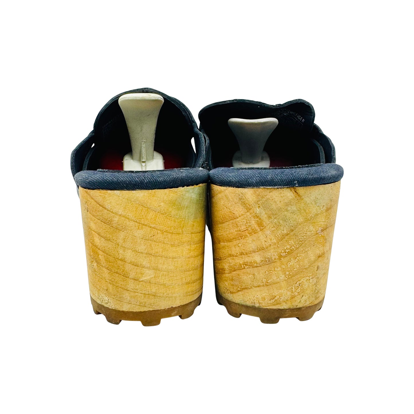 Tommy Hilfiger Hardware Mid Heel Clogs (Size 38) - FW0FW06602