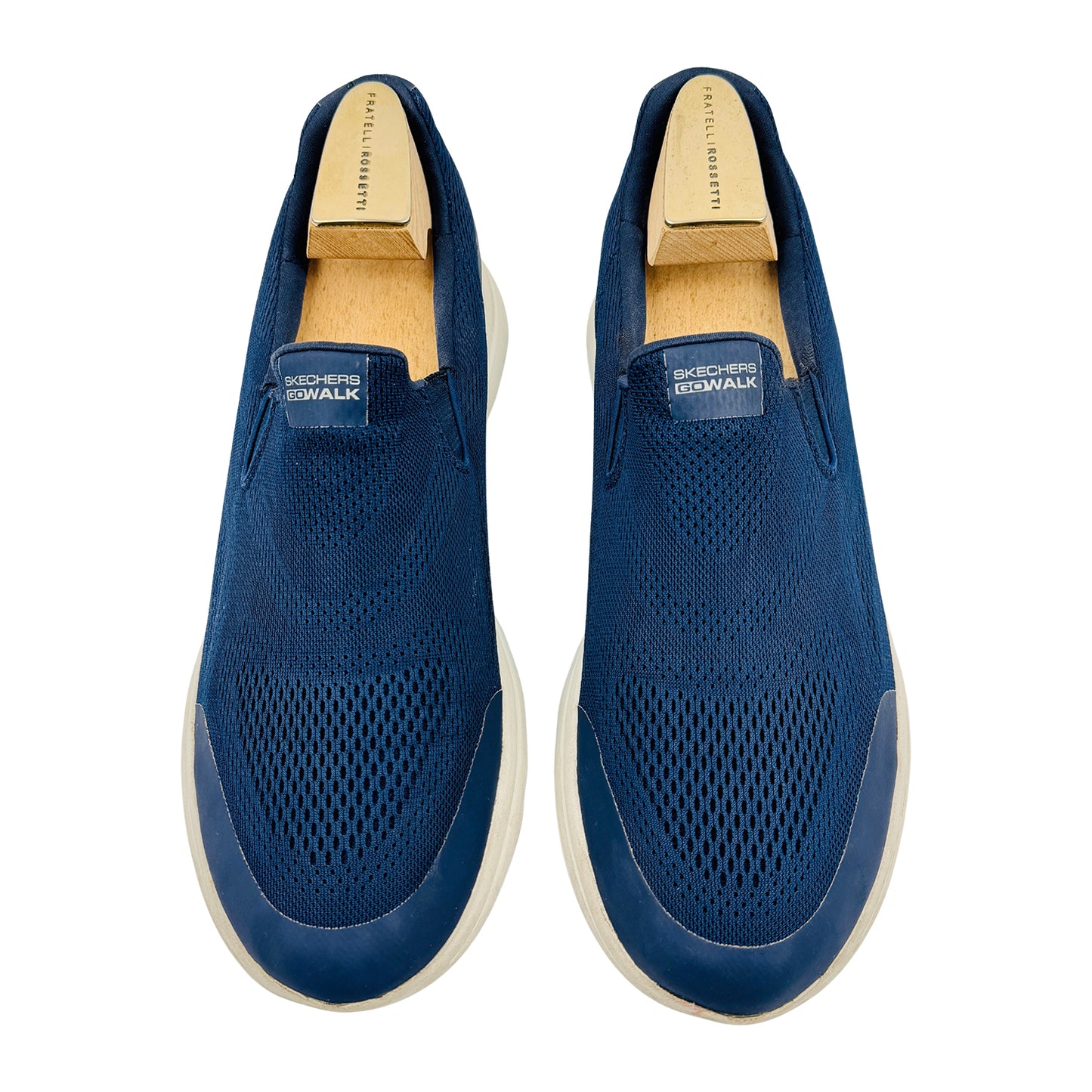 Skechers Men's Go Walk Navy Shoes (Size 45.5) - 216039CS NVY