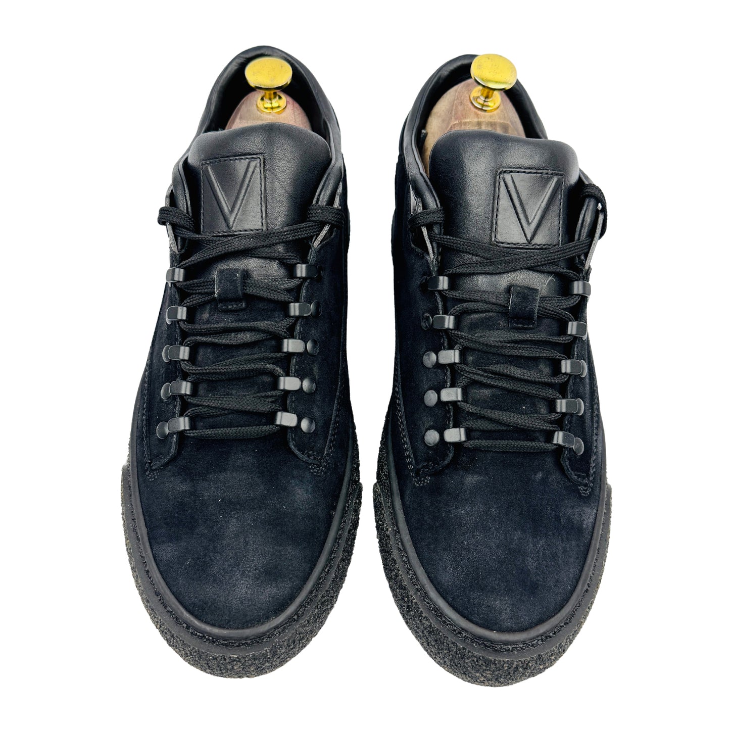 Louis Vuitton Men's Low Top Suede Sneakers (Size 41/41.5)