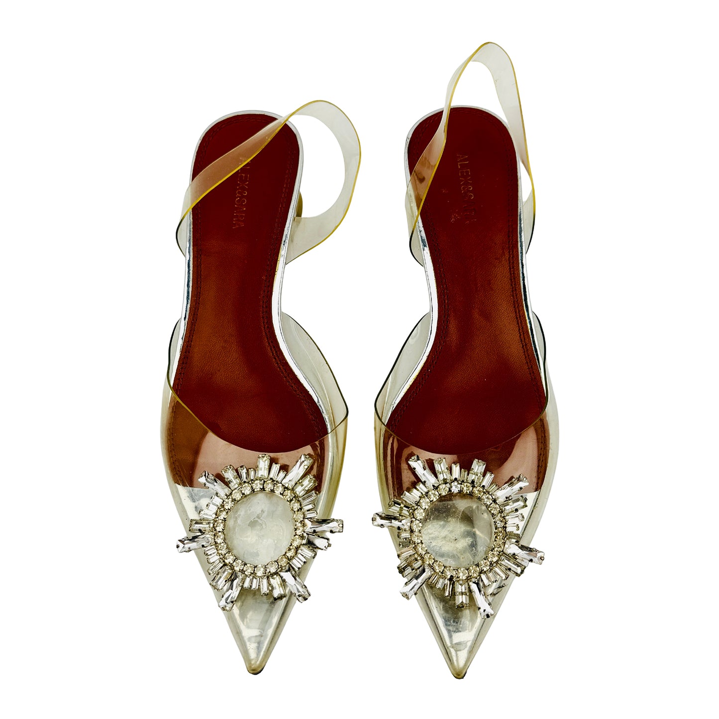 Alex & Sara Transparent Heels (Size 35)