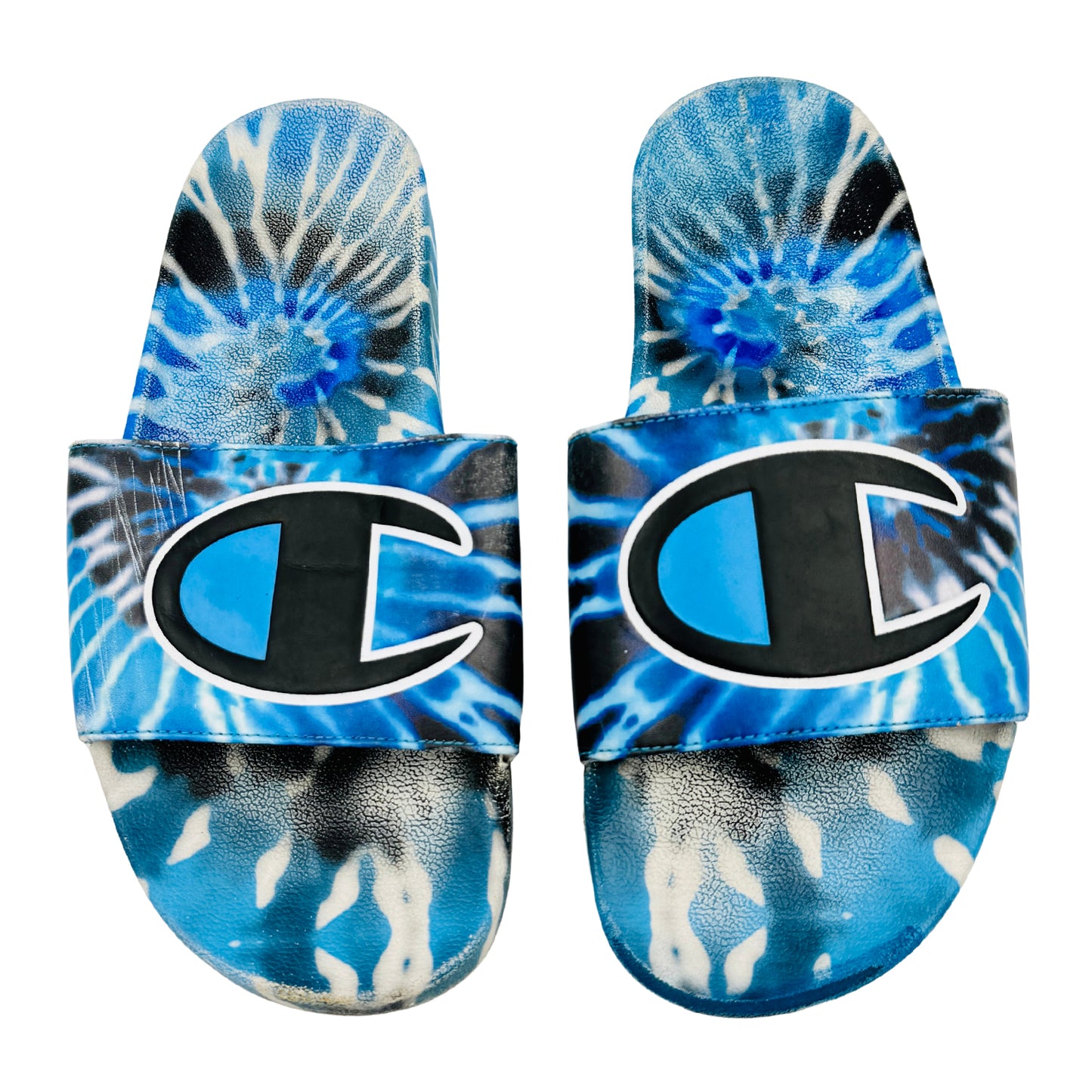 Champion IPO Tie Dye Slides (Size 42.5) - CP101191M