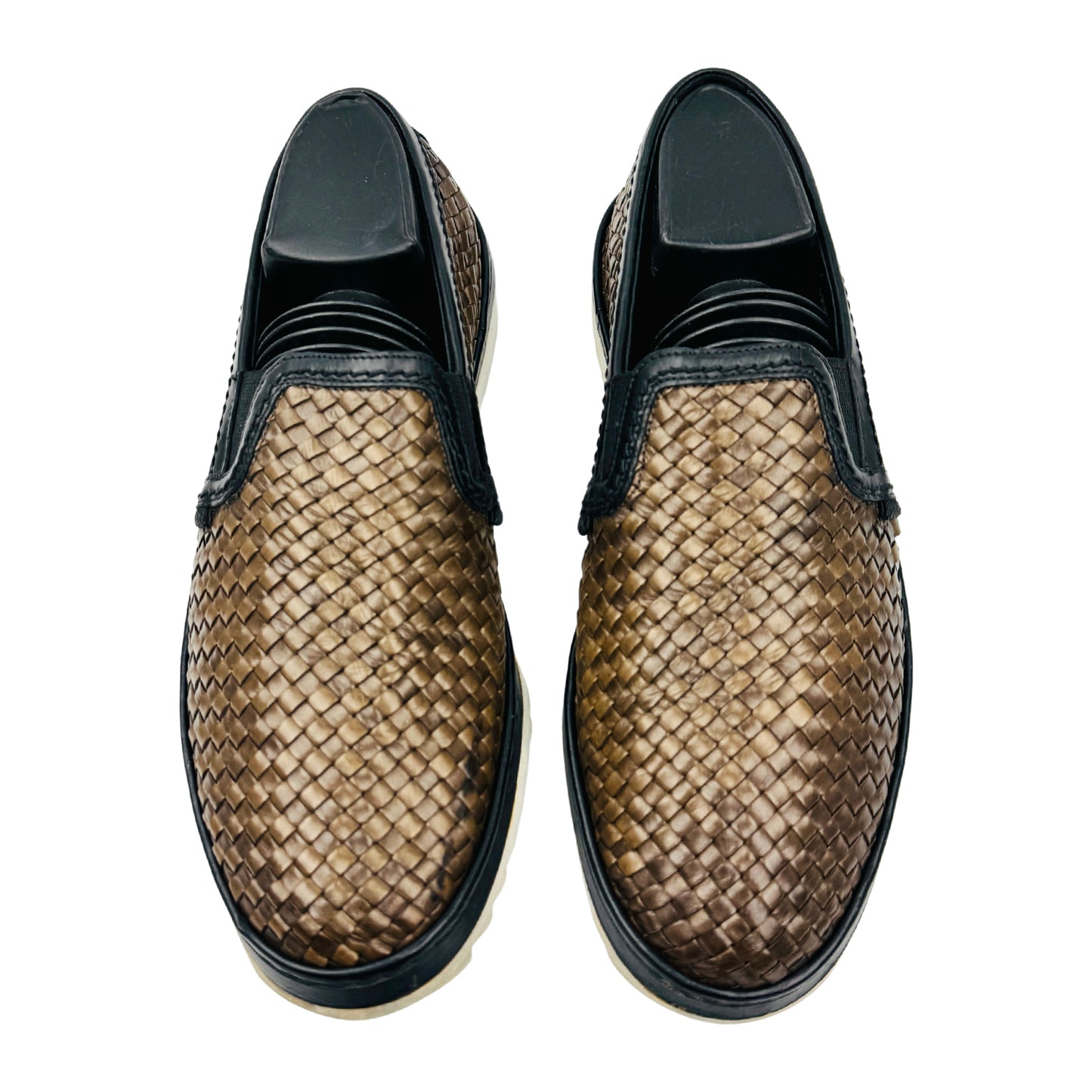 Dolce & Gabbana Buffalo Leather Slip On Shoes (Size 41)