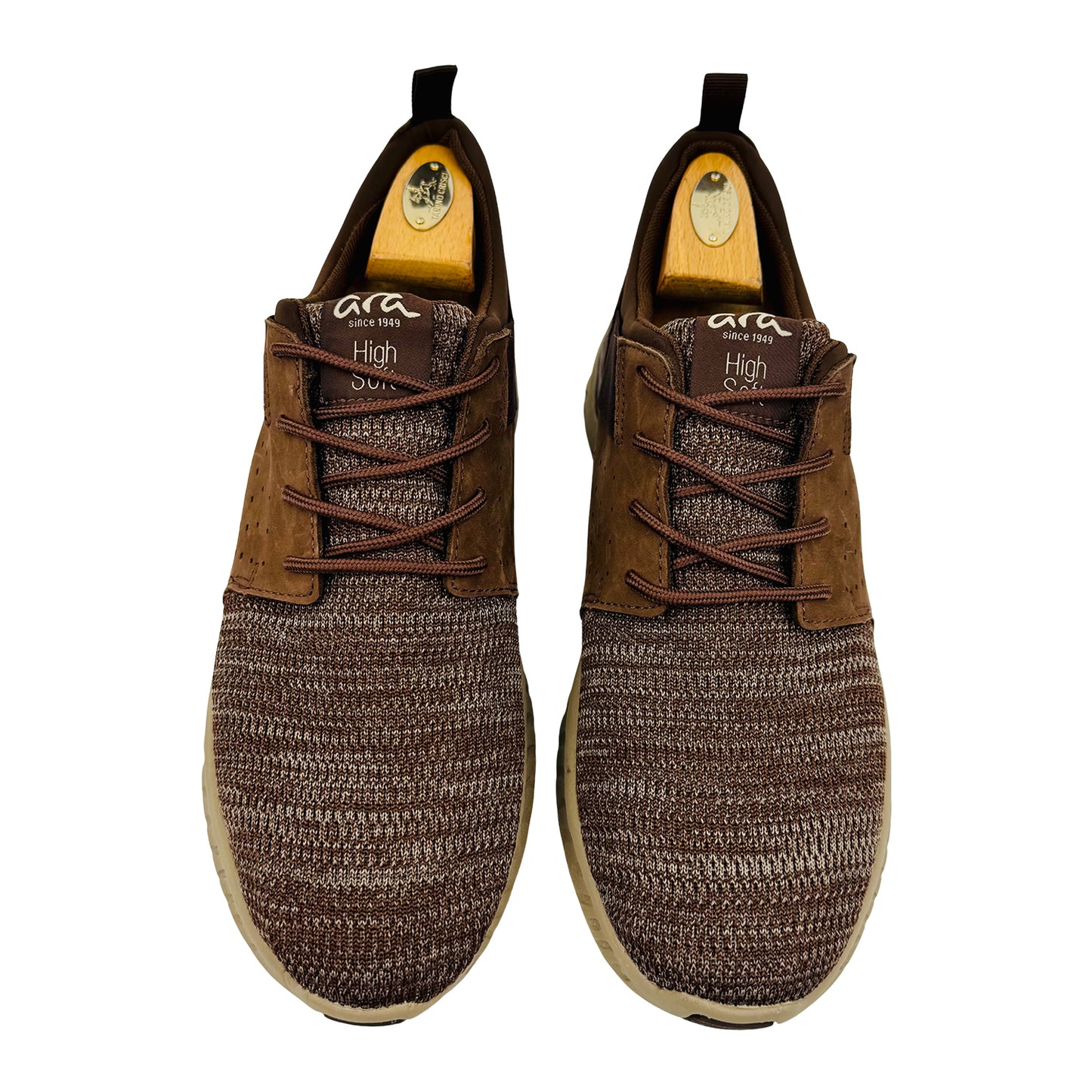 Ara Men's San Diego Brown Shoes (Size 44)