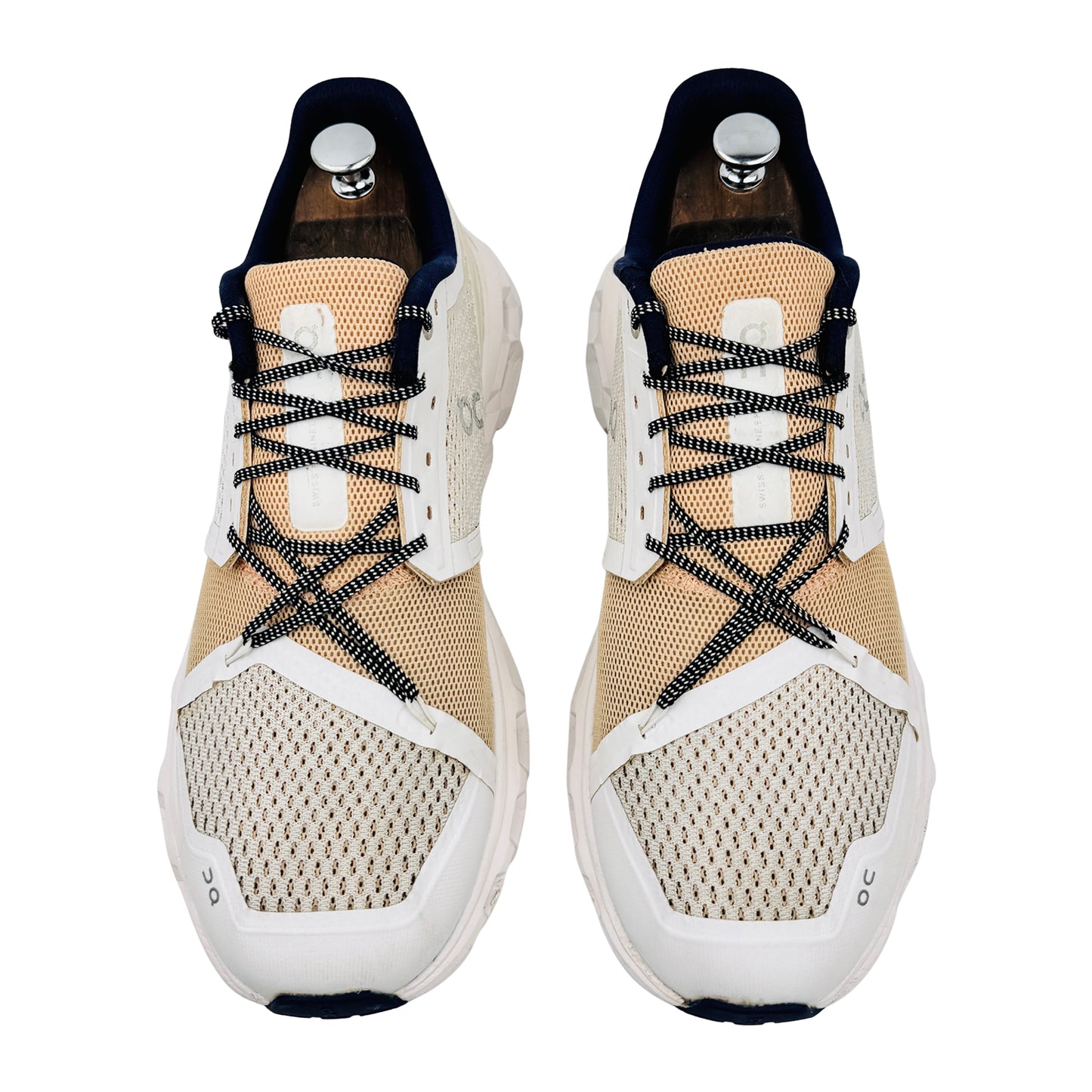 On Running Cloudstratus 'White Almond' Shoes (Size 45)