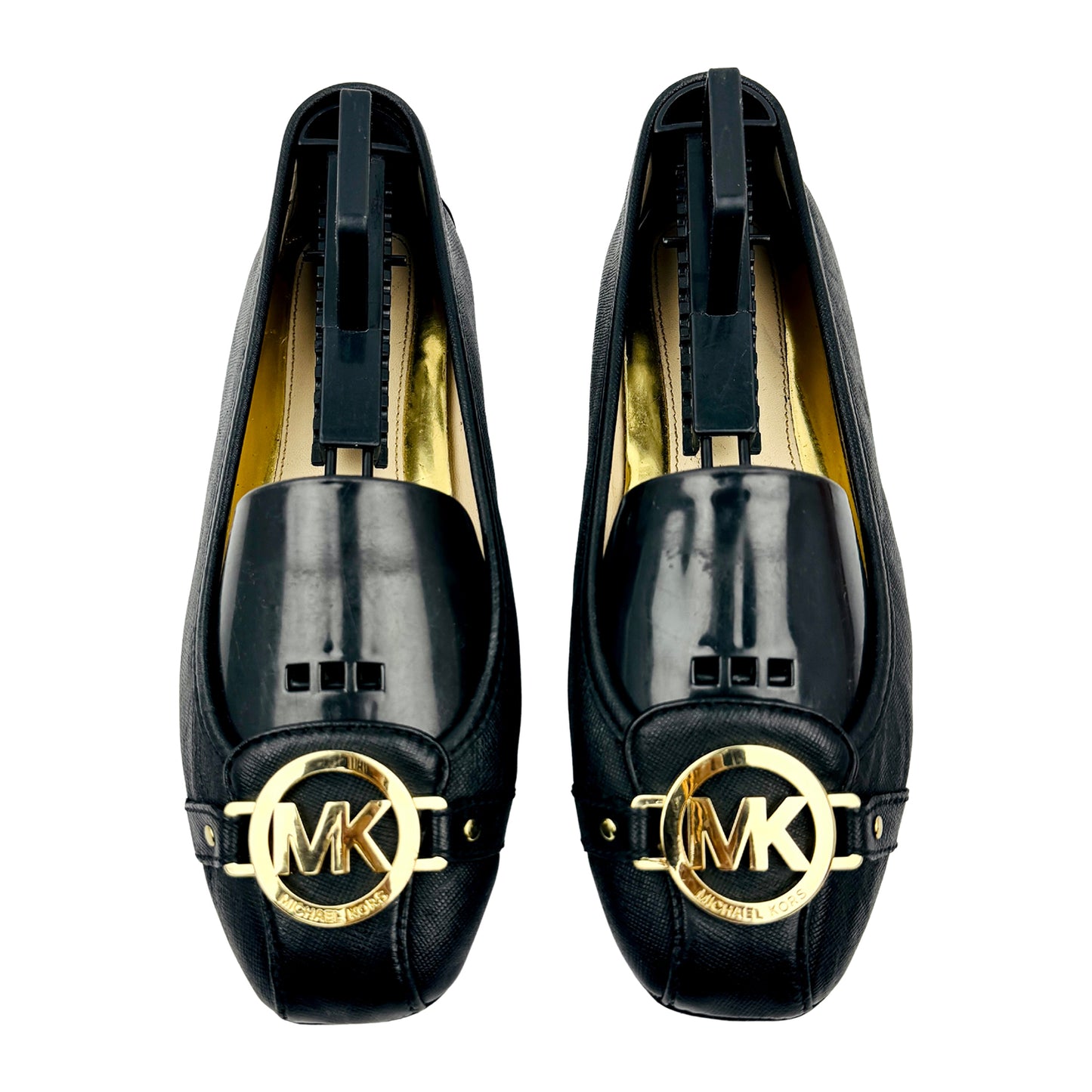 Michael Kors Fulton Saffiano Leather Moccasins (Size 37)