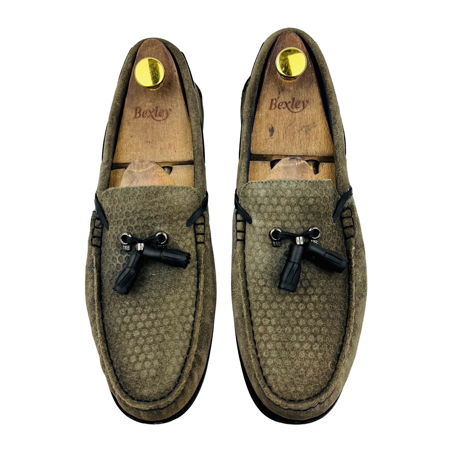 Ted Baker Muddi 'Olive Green' Tassel Loafers (Size 42.5) - FD05718