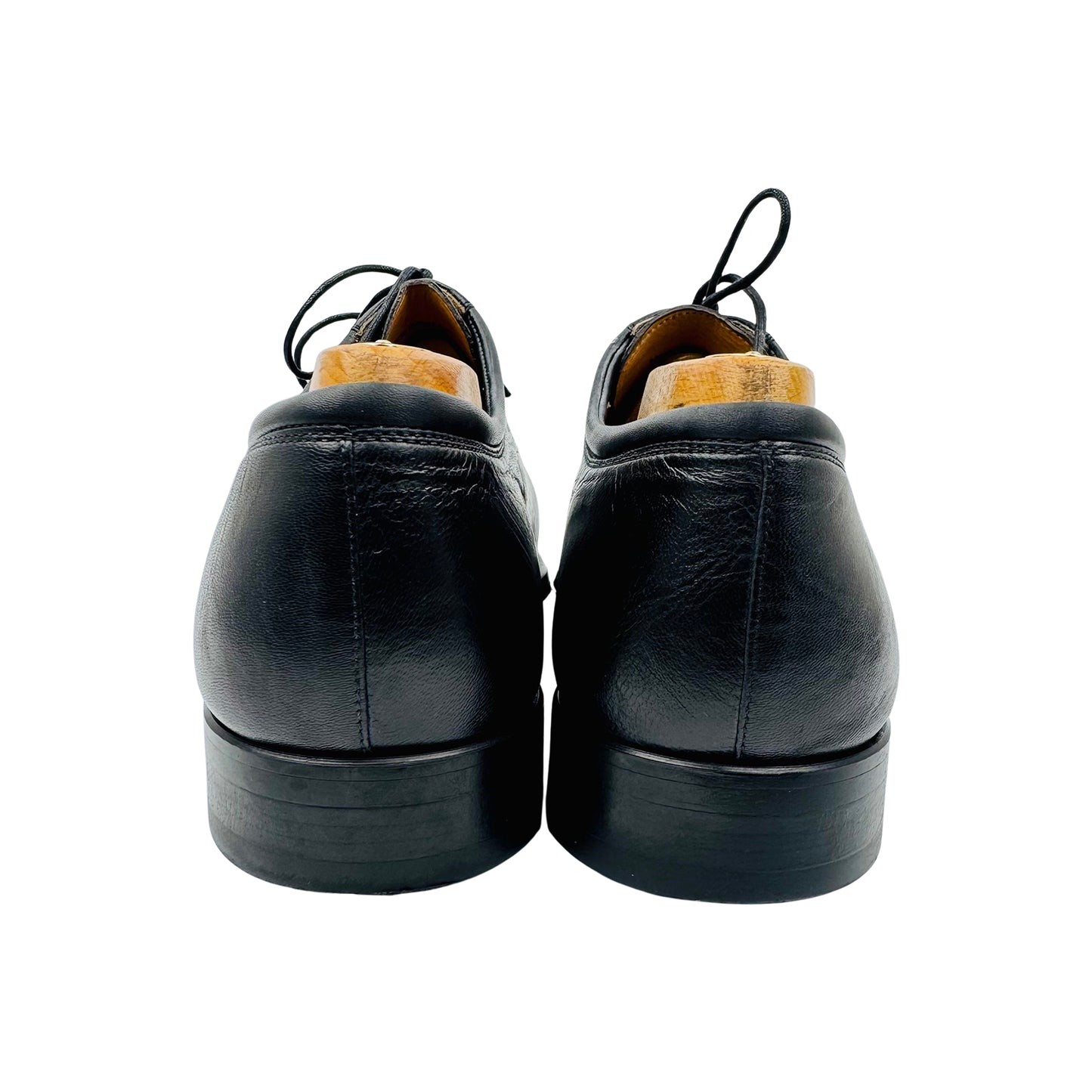 Magnanni Men's Federico Black Leather Oxfords (Size 43)