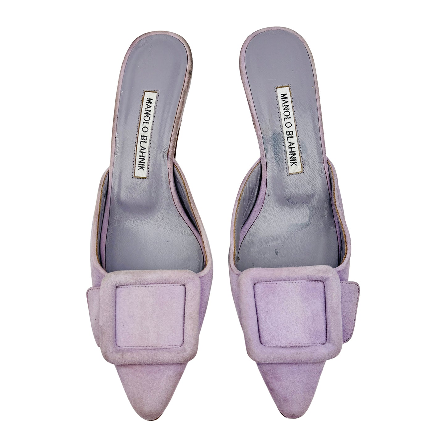 Manolo Blahnik Women's Lavender Heels (Size 36)