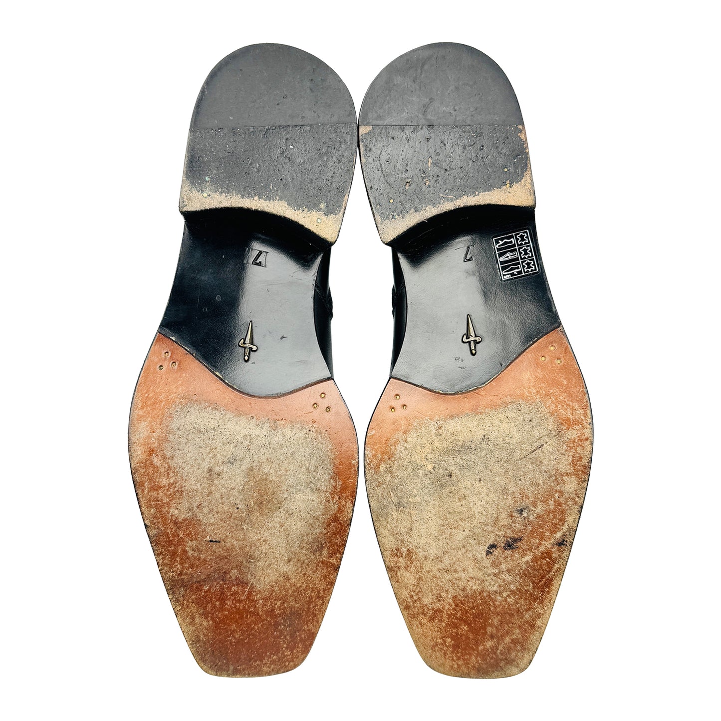 Cesare Paciotti Black Leather Boots (Size 41.5)