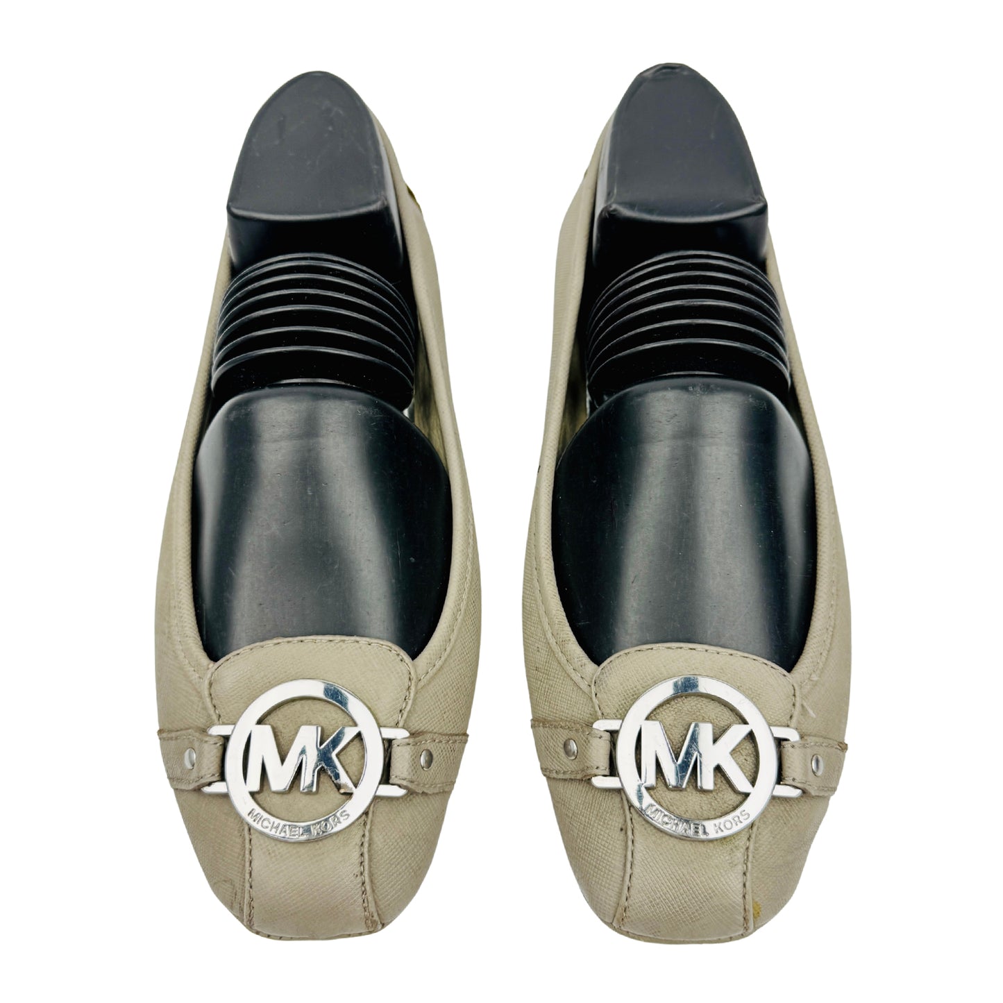 Michael Kors Fulton Light Beige Loafers (Size 37)