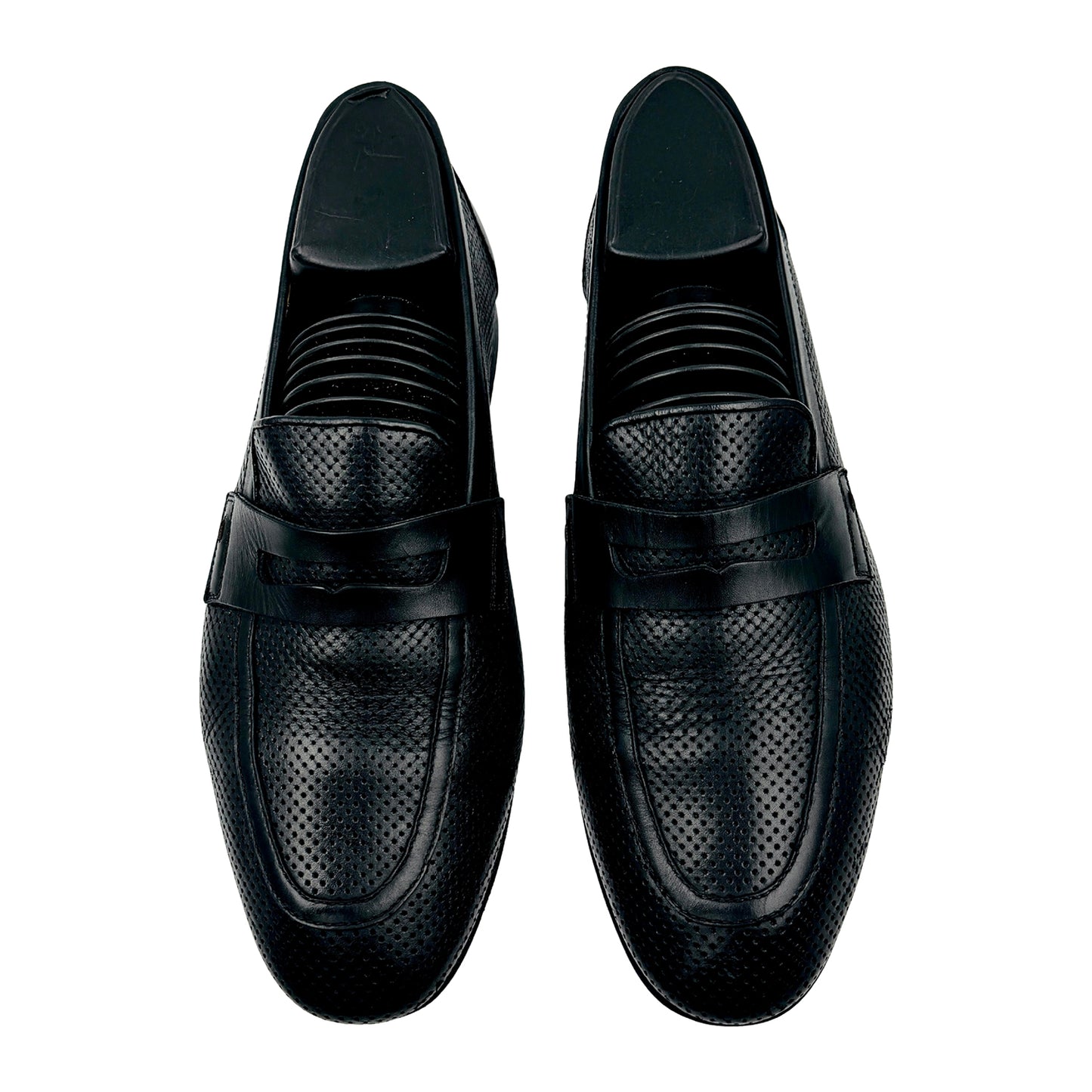 Amedeo Testoni Black Penny Loafer (Size 39/39.5) - 12664