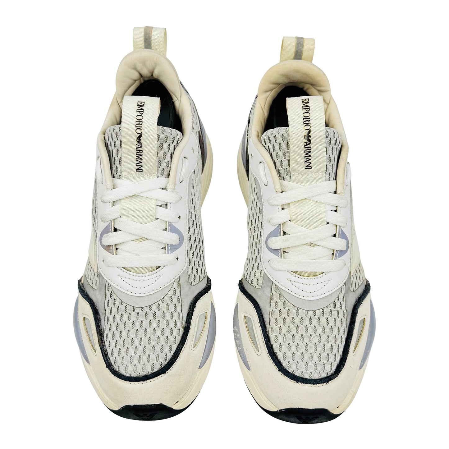 Emporio Armani Off-White Sneakers (Size 40) - X3X126 XN207