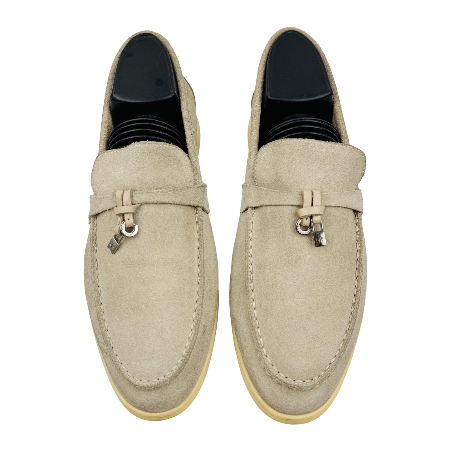 Loro Piana Summer Charms Walk Beige Loafers (Size 41) - I 43182
