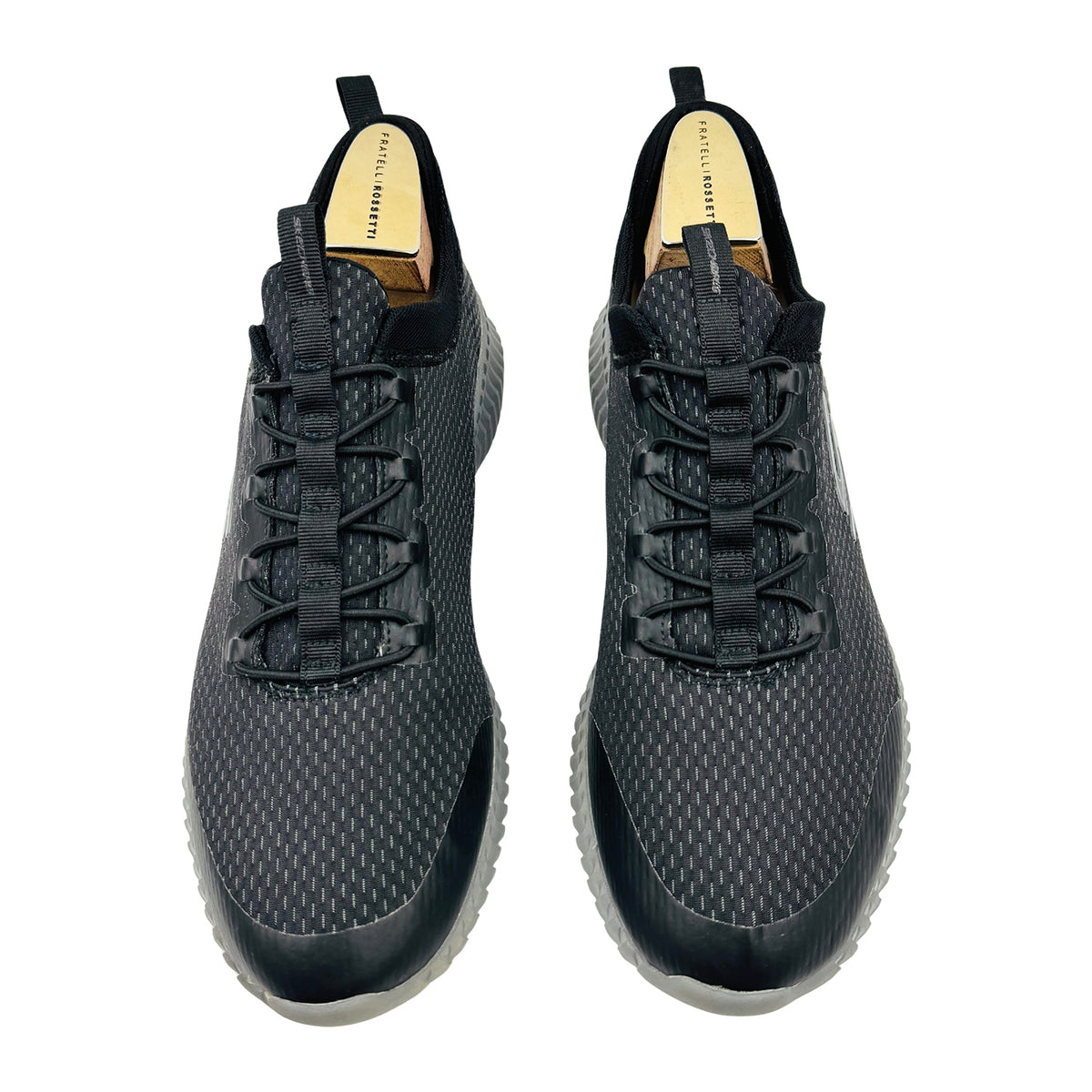 Skechers Elite Flex - Belburn Shoes (Size 45) - 52529 BKCC