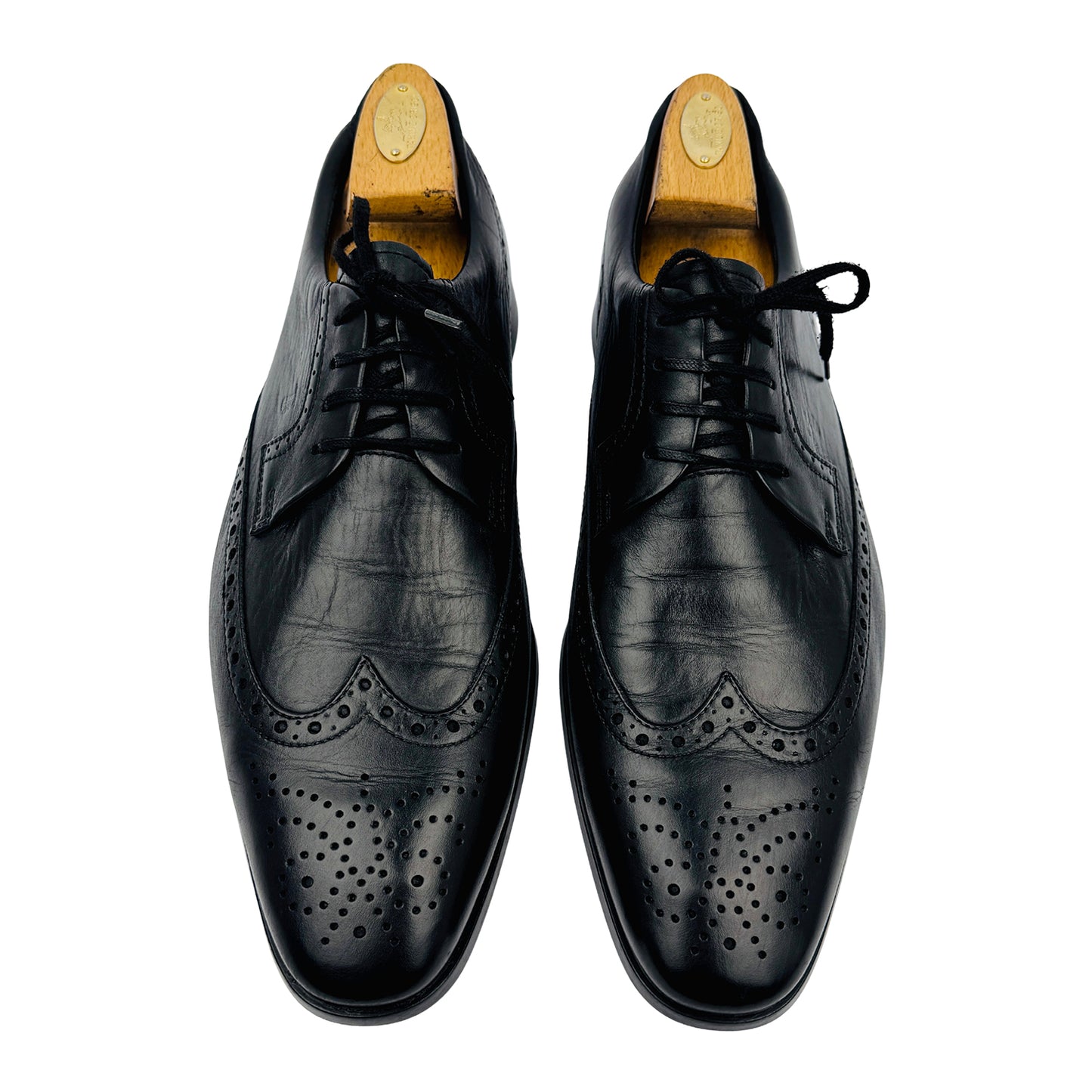 Tod's Black Wingtip Oxford Shoes (Size 43/43.5)