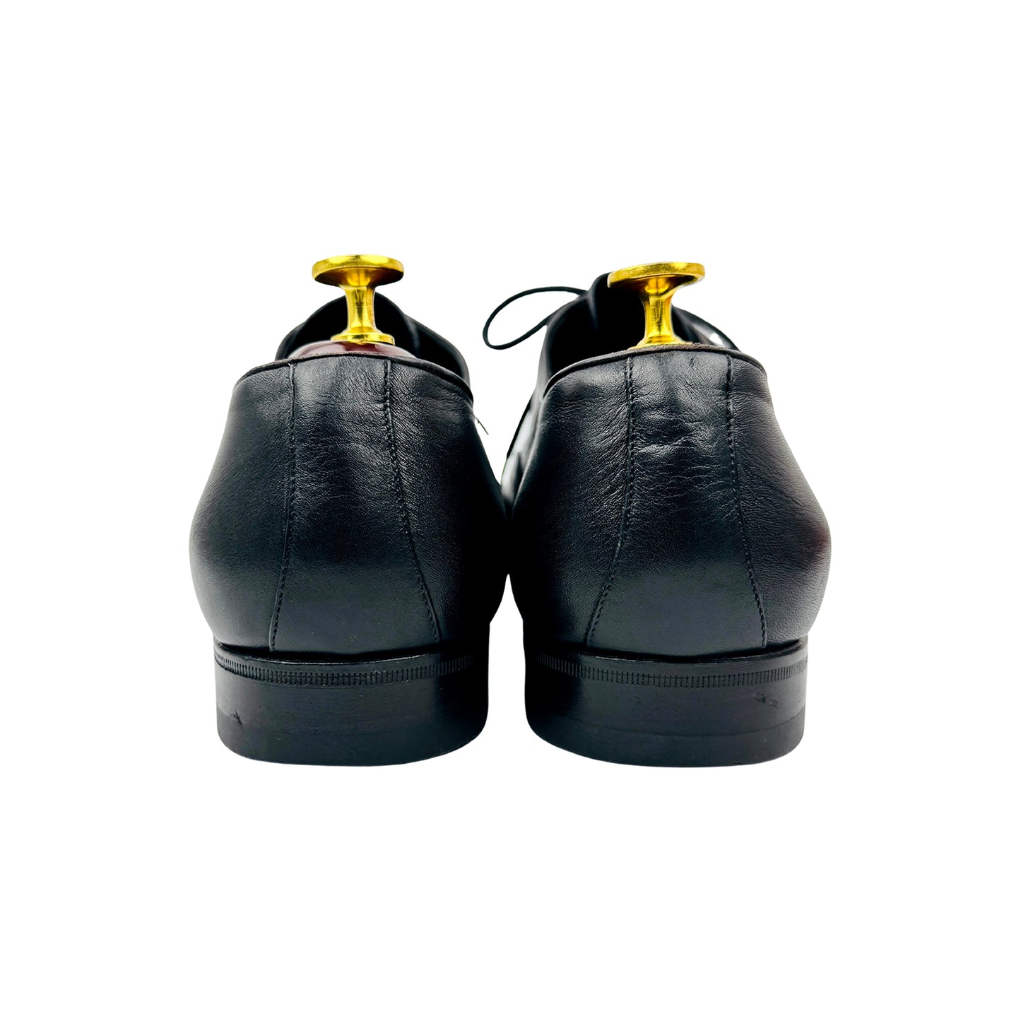 Gucci Men's Black Leather Italian Oxfords (Size 43.5/44)
