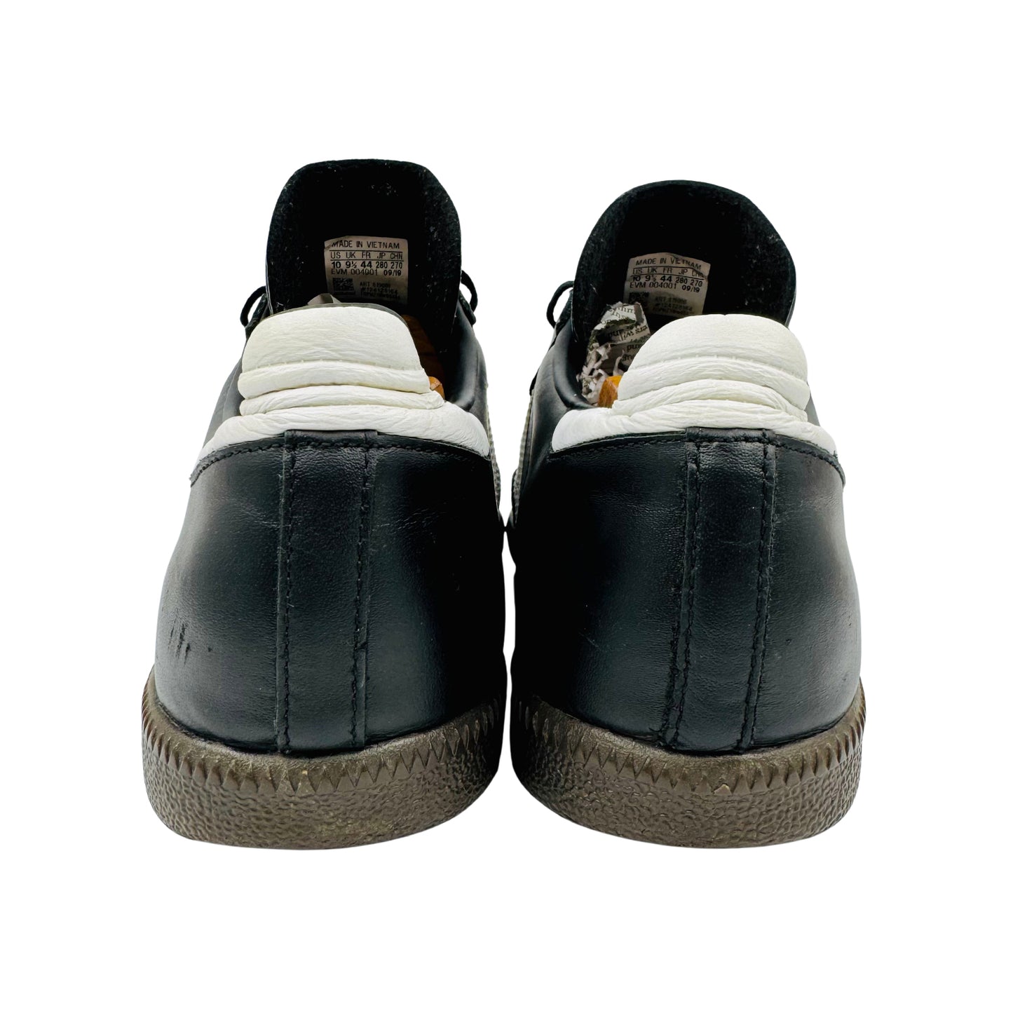 Adidas Men's Samba Black Sneakers (Size 44) - 019000