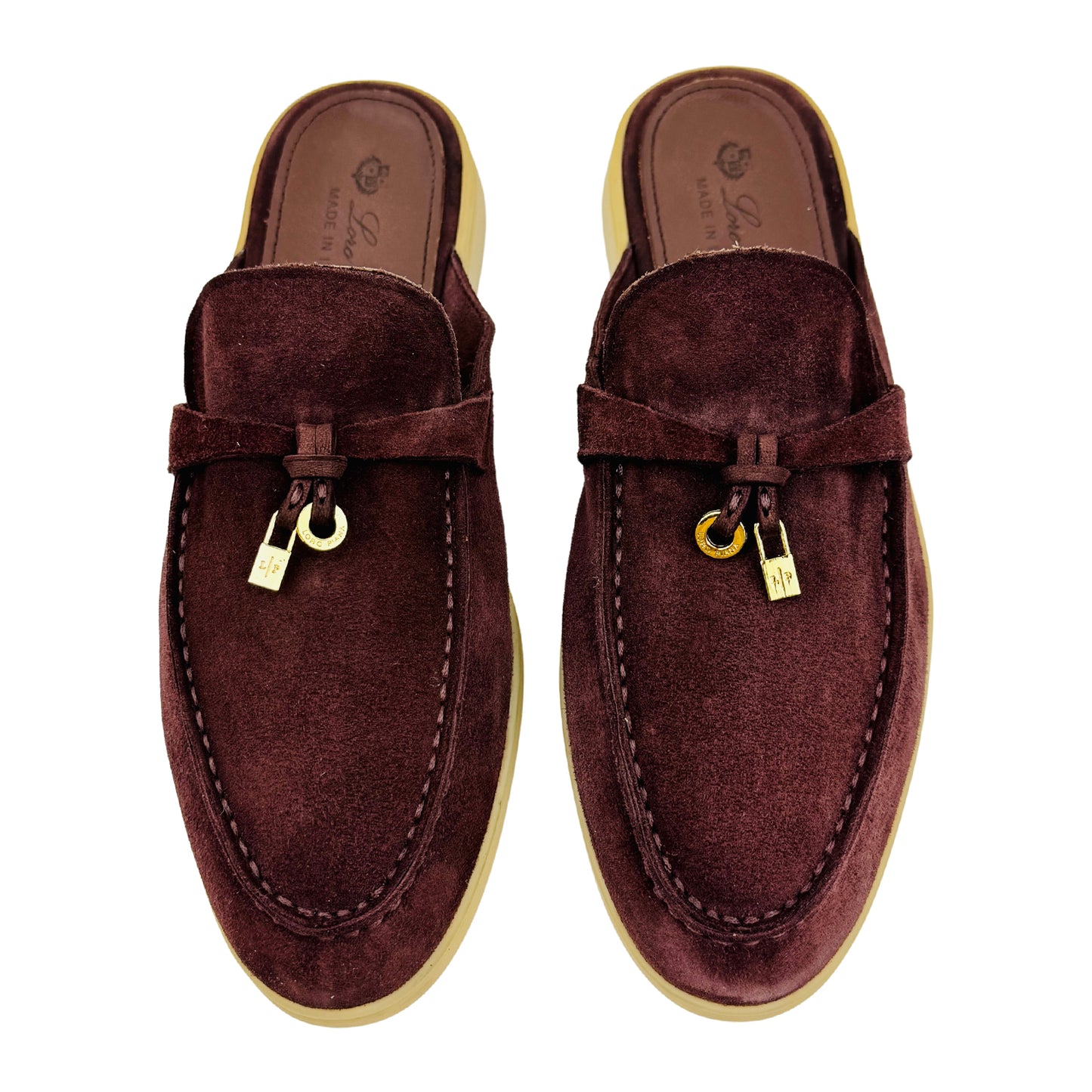Loro Piana Charms Walk Babouche Mules (Size 39) - K 53076