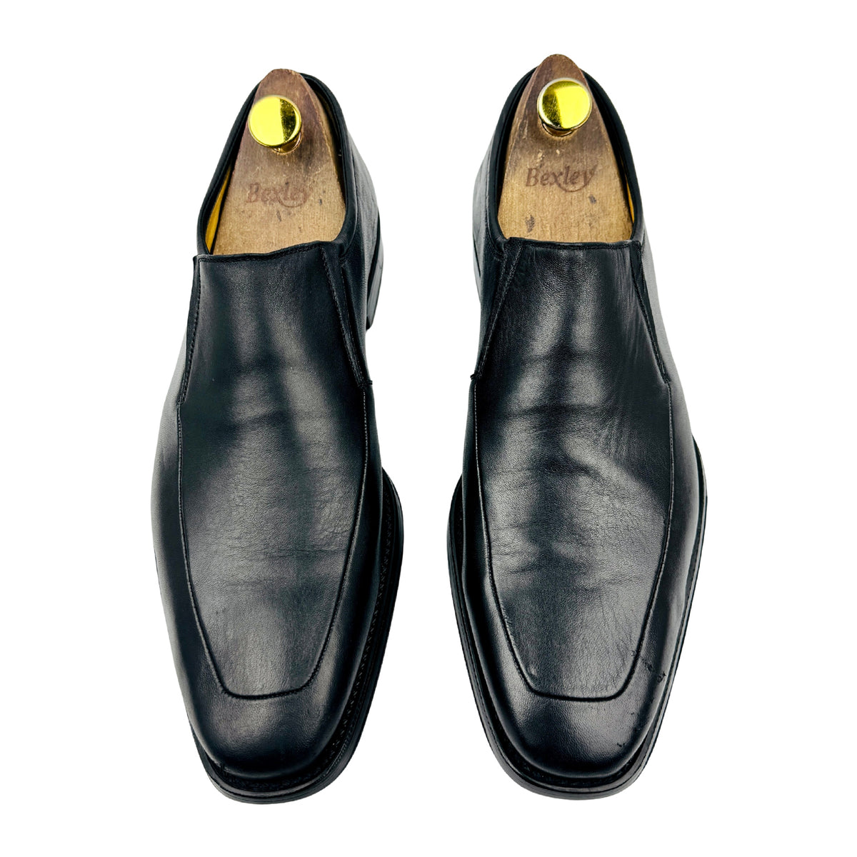 Magnanni Dominguez Black Leather Loafers (Size 42.5) - 12655
