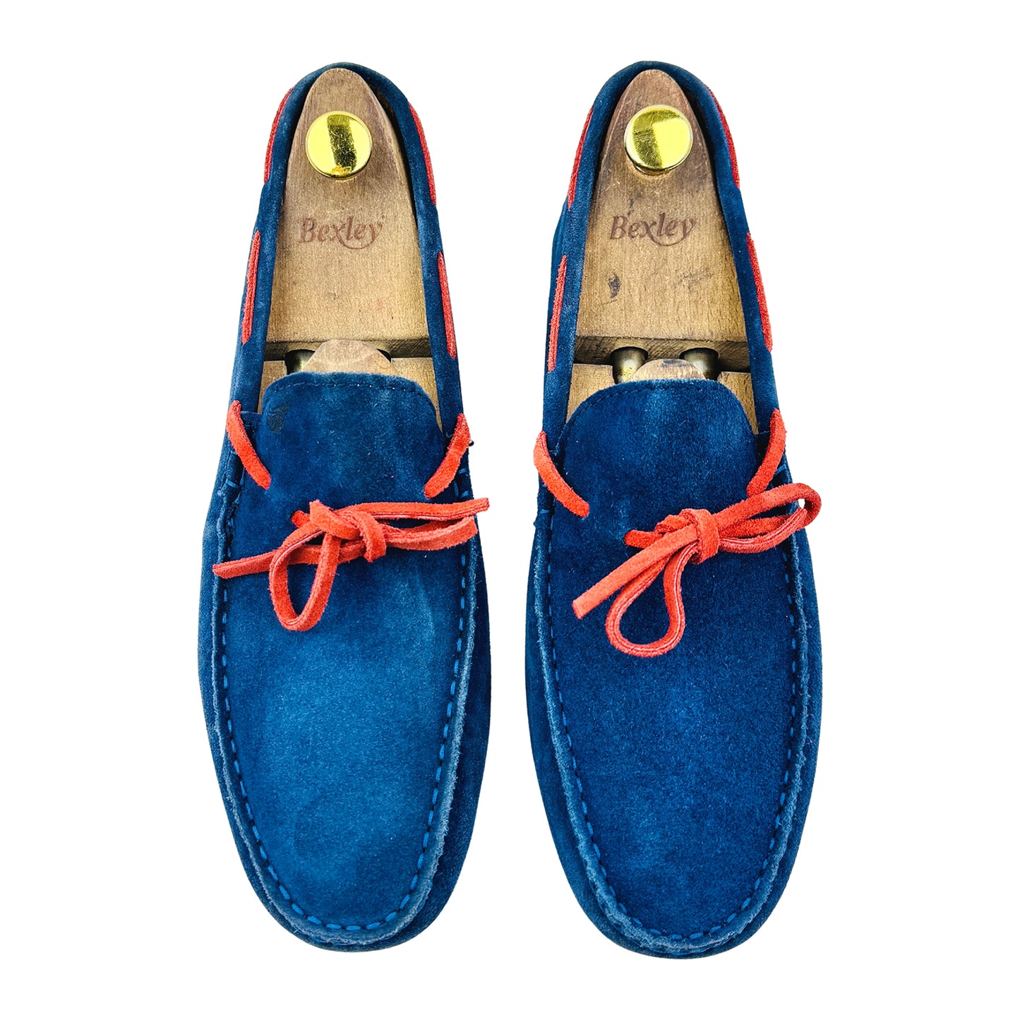 Escape Men's 'Royal Blue' Driving Loafers (Size 43)