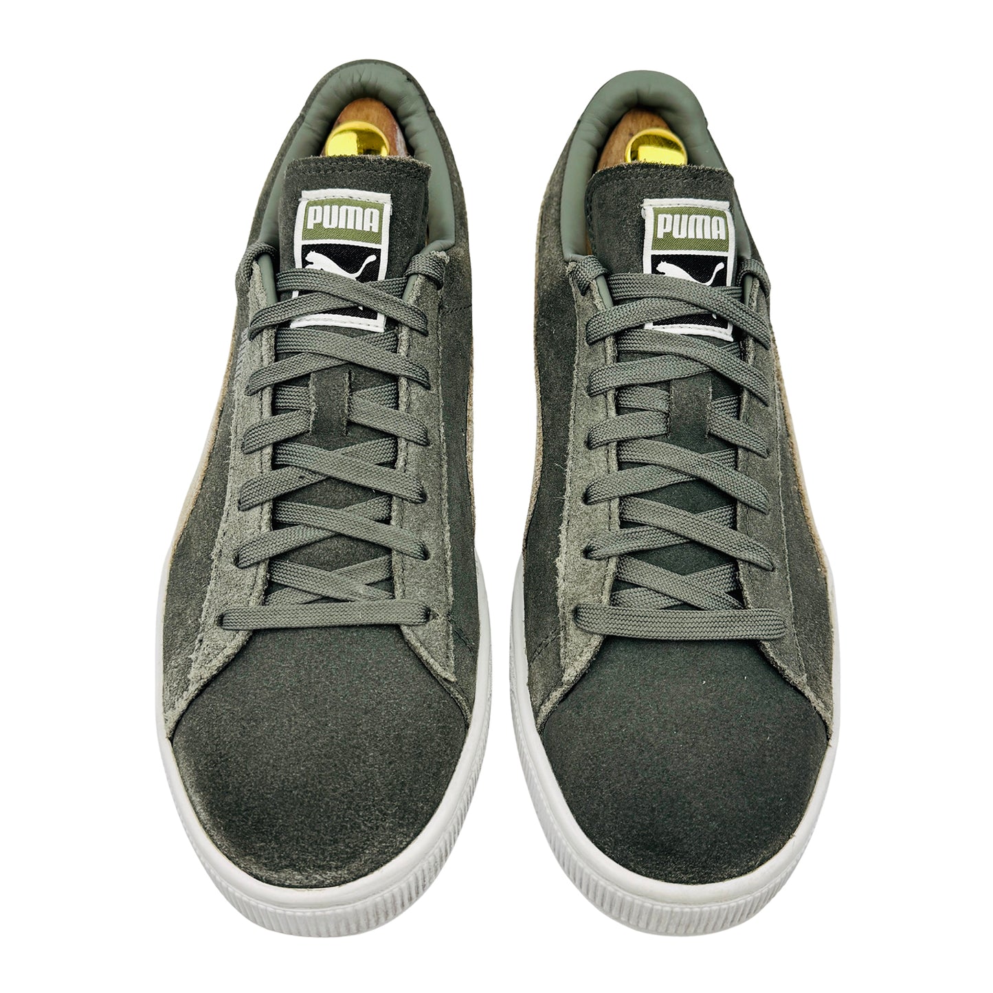 Puma Suede Classic 'Agave Green White' Sneakers (Size 43) - 363242-07