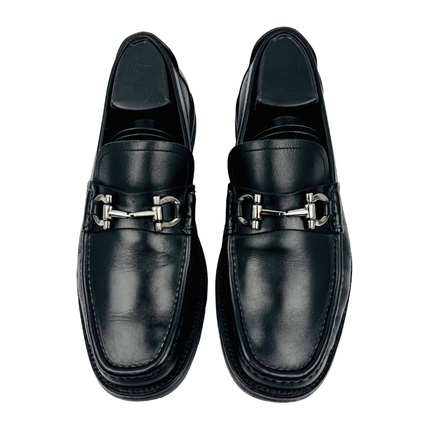 Salvatore Ferragamo Gancini Bit Loafers (Size 40.5) - MS10478
