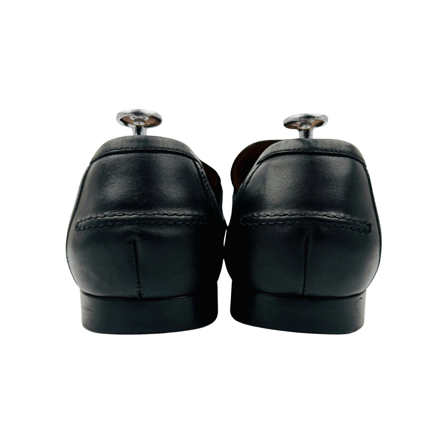 Gucci Hilary Lux Diamante Black Loafers (Size 44)