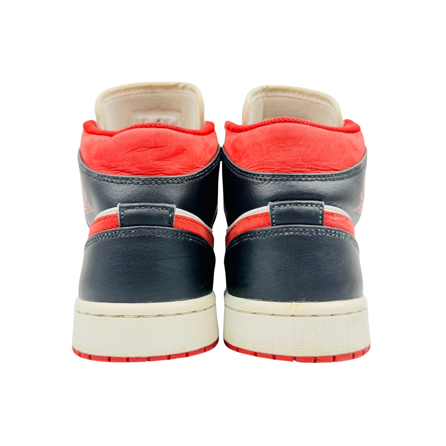 Nike Air Jordan 1 Mid 'Gym Red' Sneakers (Size 42.5) - 554724-122