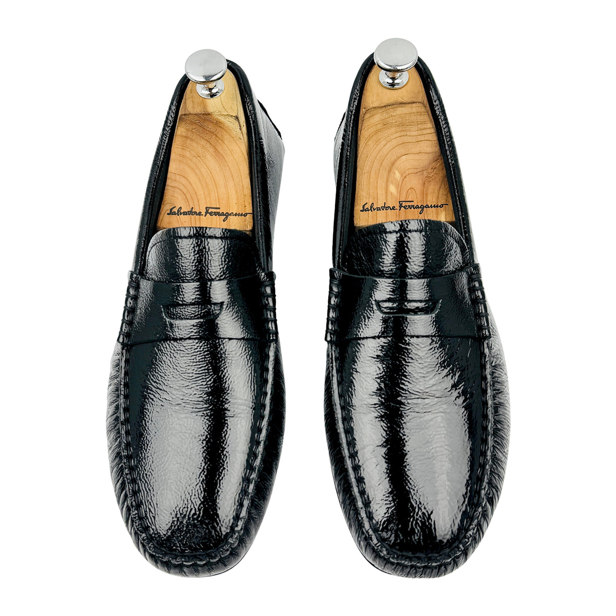 Hugo Boss Noel Black Leather Loafers (Size 41/41.5) - 50503621