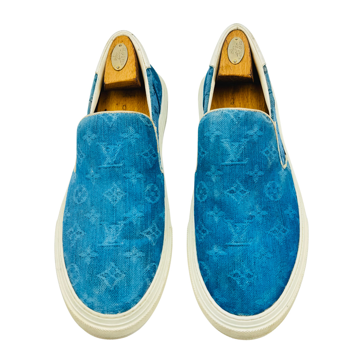 Louis Vuitton Trocadero Monogram Shoes (Size 44/44.5) - 1A5YV9